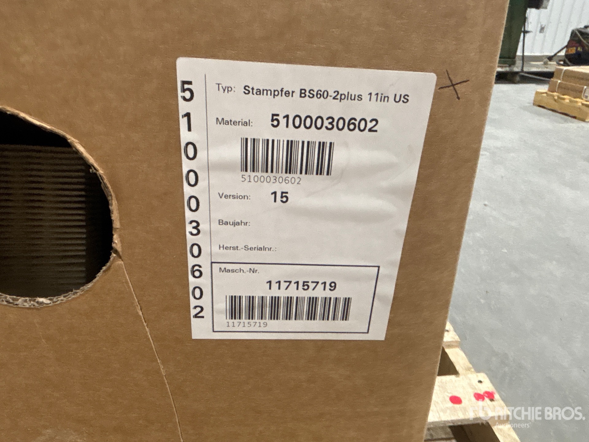 General Appearance with N.º de serie/VIN