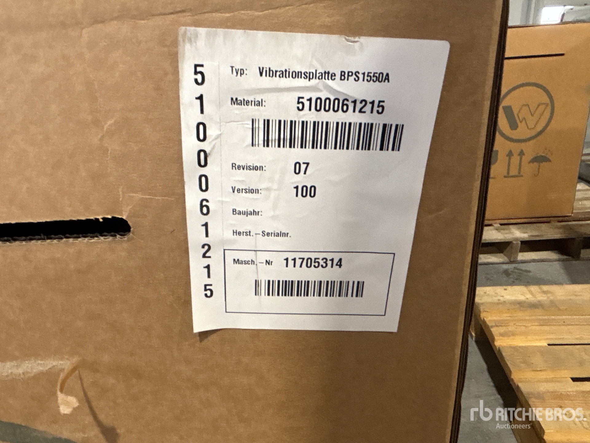 General Appearance with N.º de serie/VIN