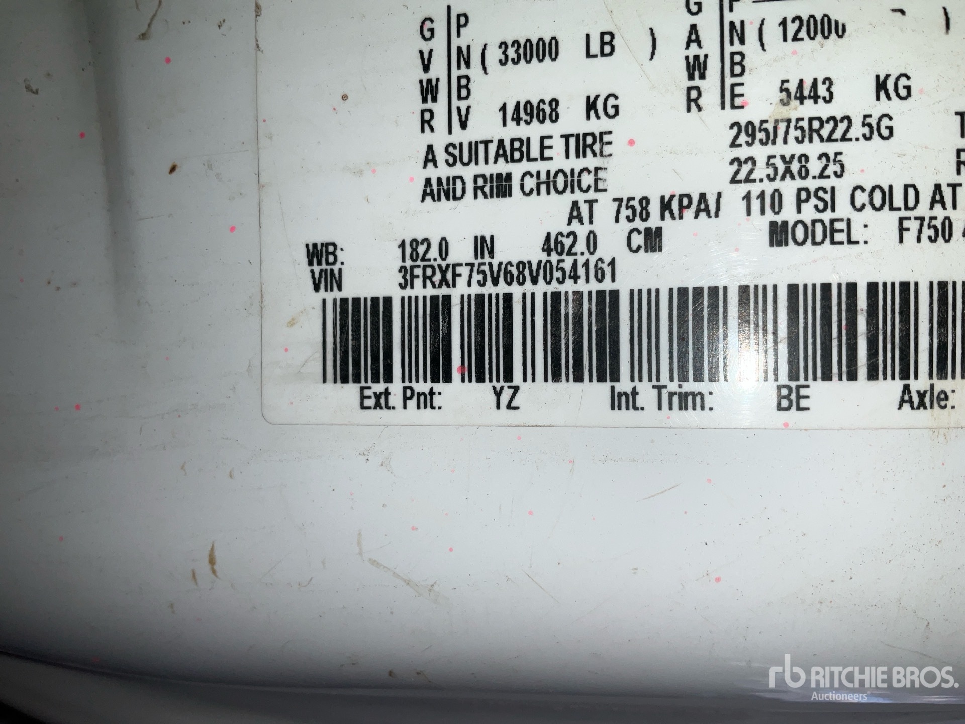 General Appearance with Seriennummer / FIN