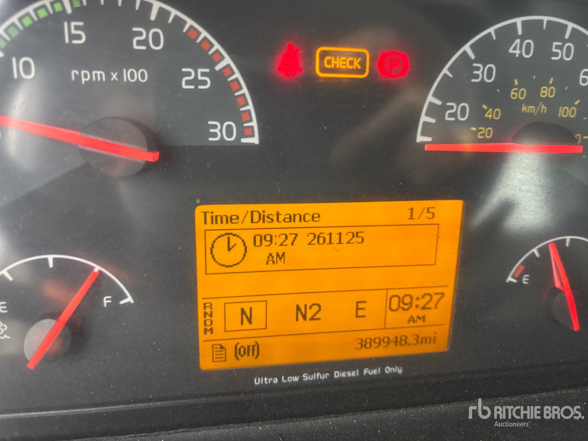 Cab with Engine Hours