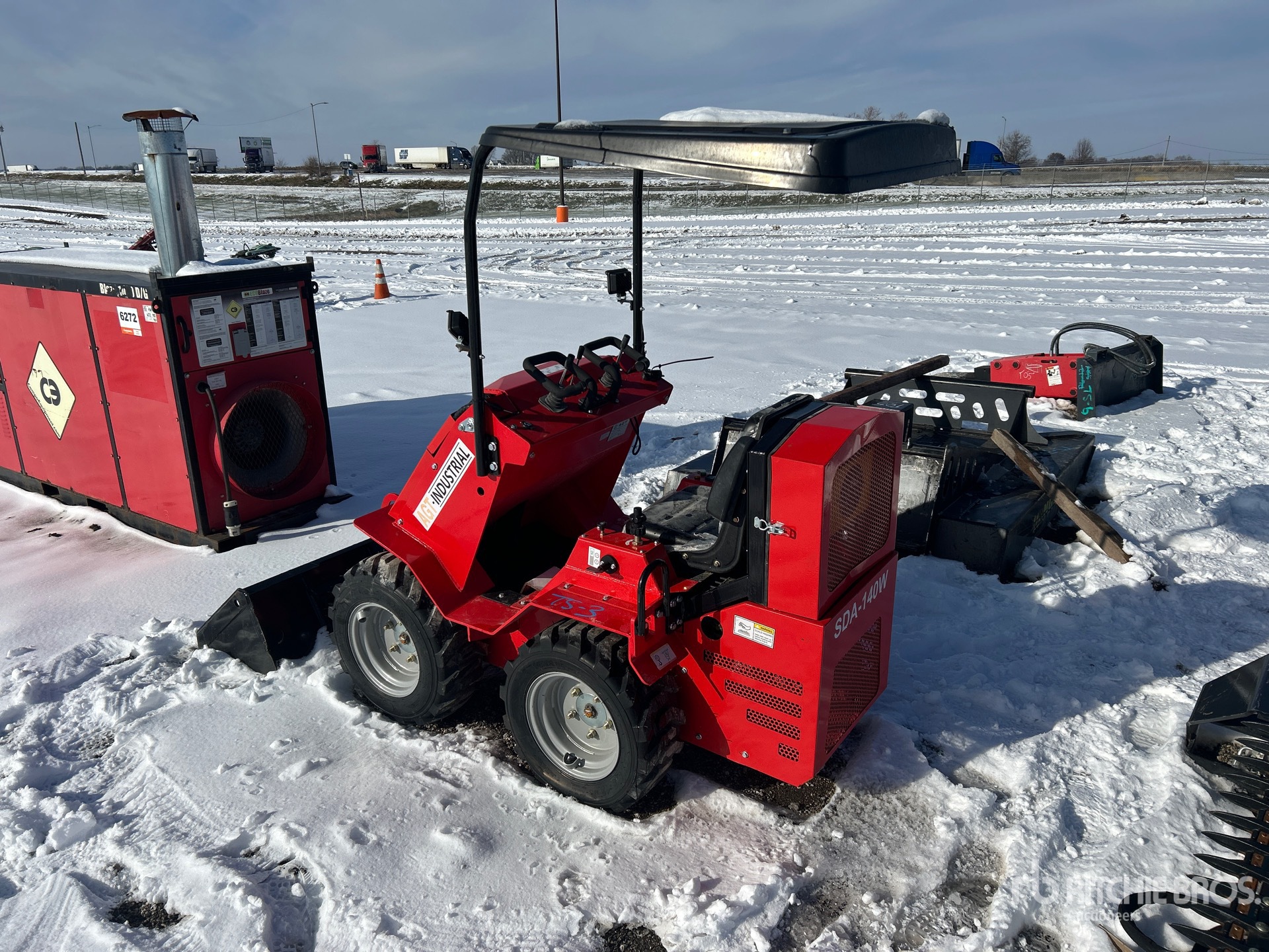 General Appearance with Picture, Left Rear Corner