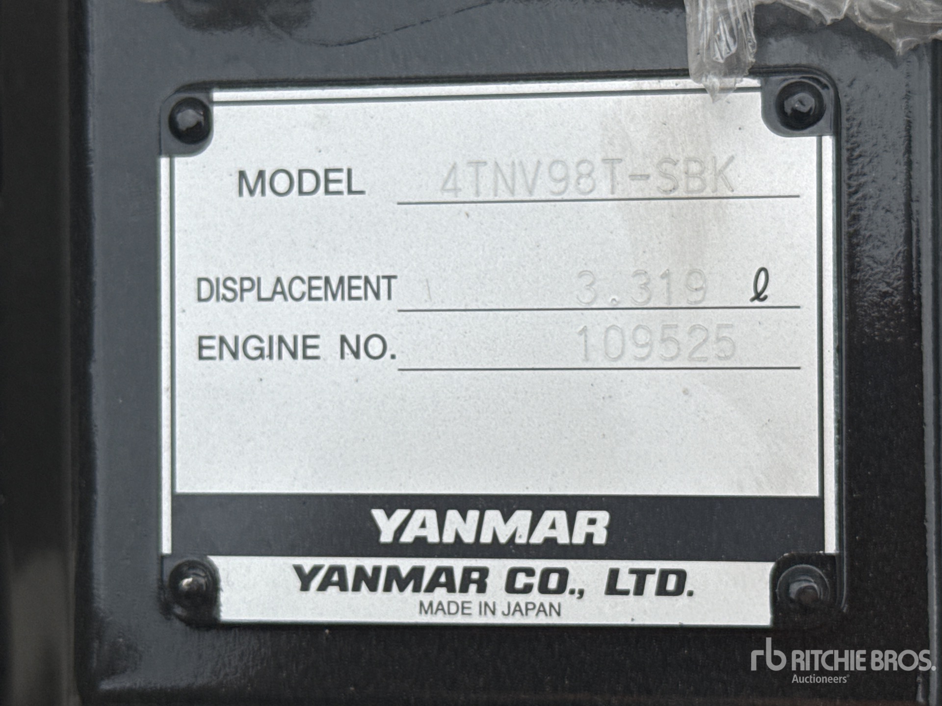 General Appearance with Numéro de série/Numéro d'identification du véhicule automobile