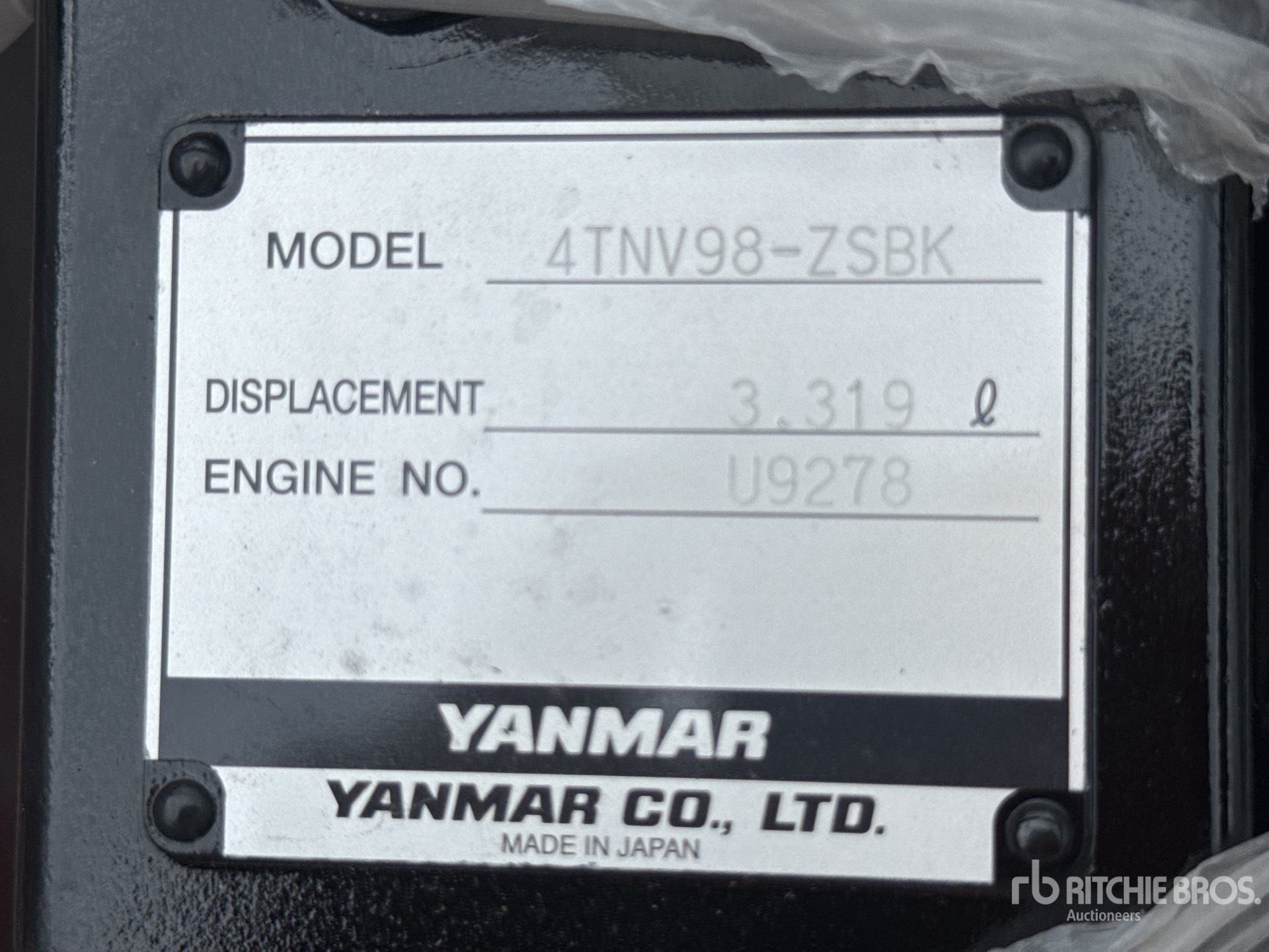 General Appearance with Numéro de série/Numéro d'identification du véhicule automobile