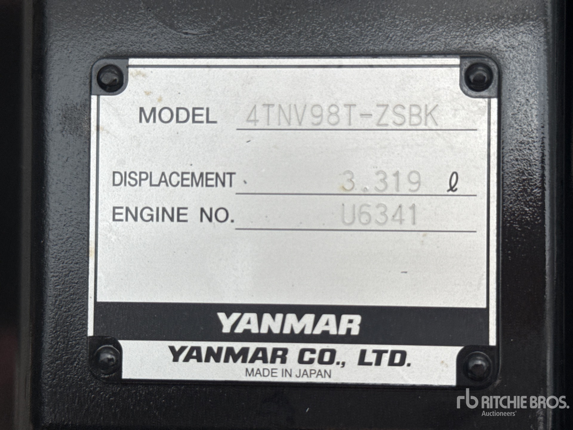 General Appearance with Numéro de série/Numéro d'identification du véhicule automobile