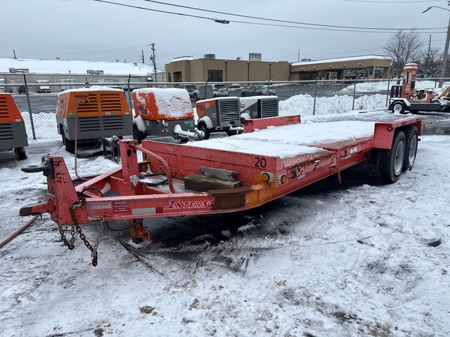 2019 Interstate 14TST 16000 lb 20 ft T/A Tilt Deck Trailer