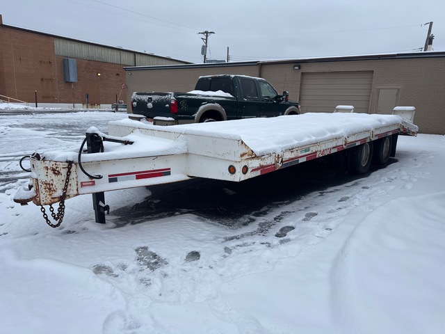 2012 Interstate 24DTA 24000 lb 24 ft T/A Equipment Trailer
