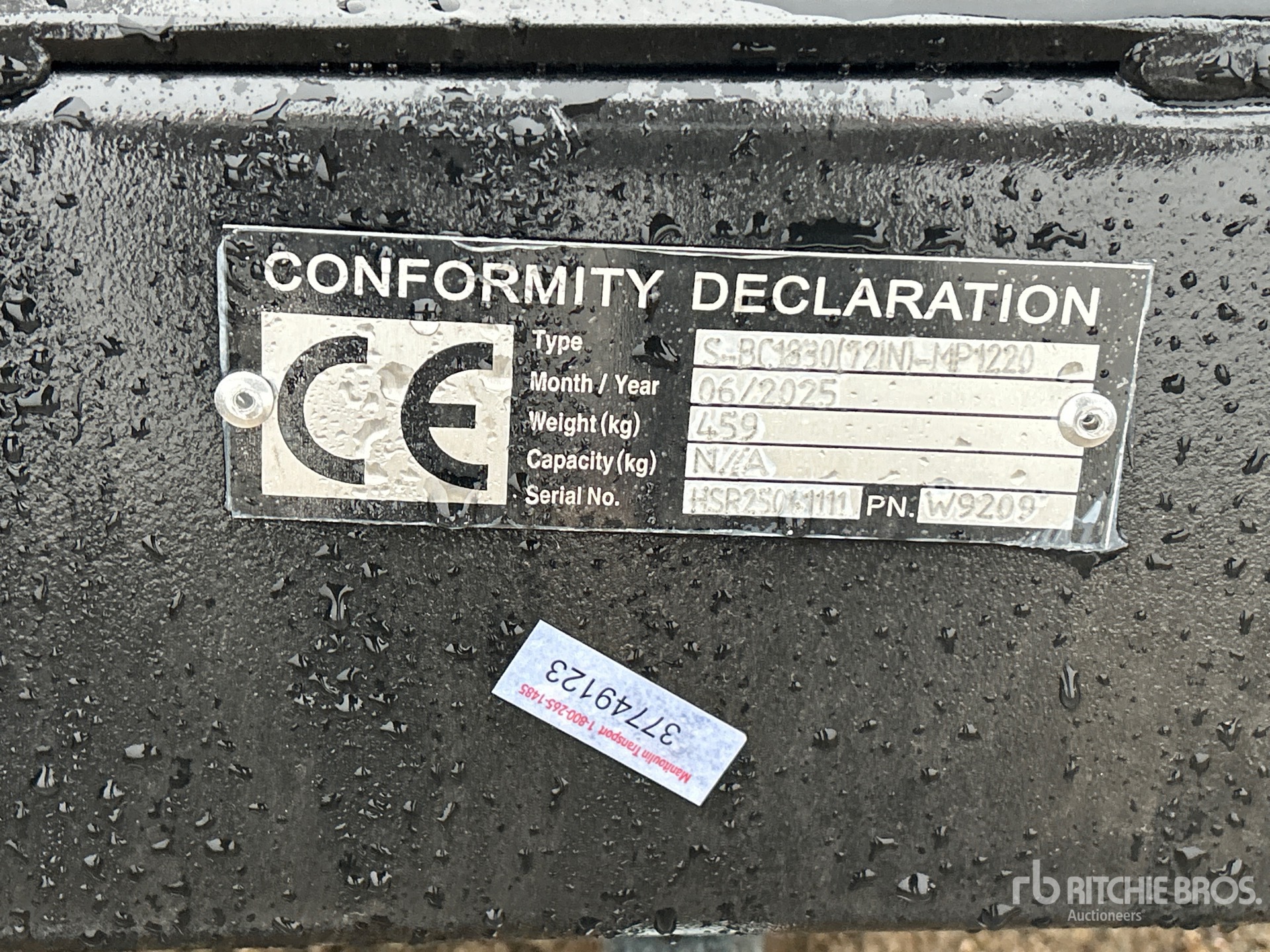 General Appearance with Numer seryjny/numer identyfikacyjny pojazdu