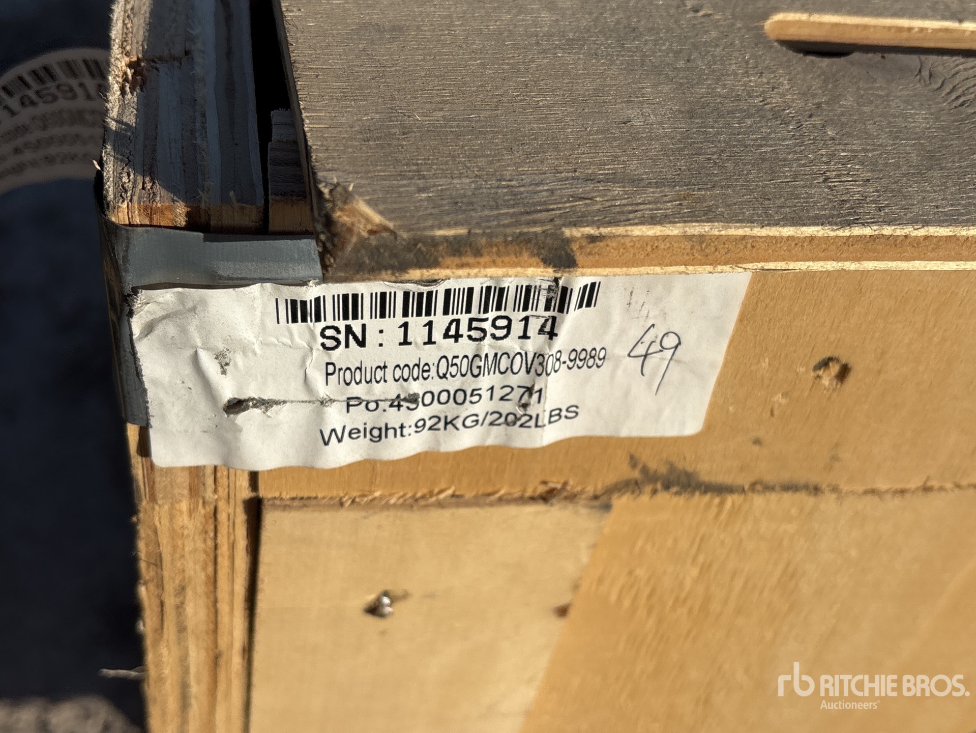 General Appearance with Numero seriale/numero d’identificazione del veicolo (VIN)