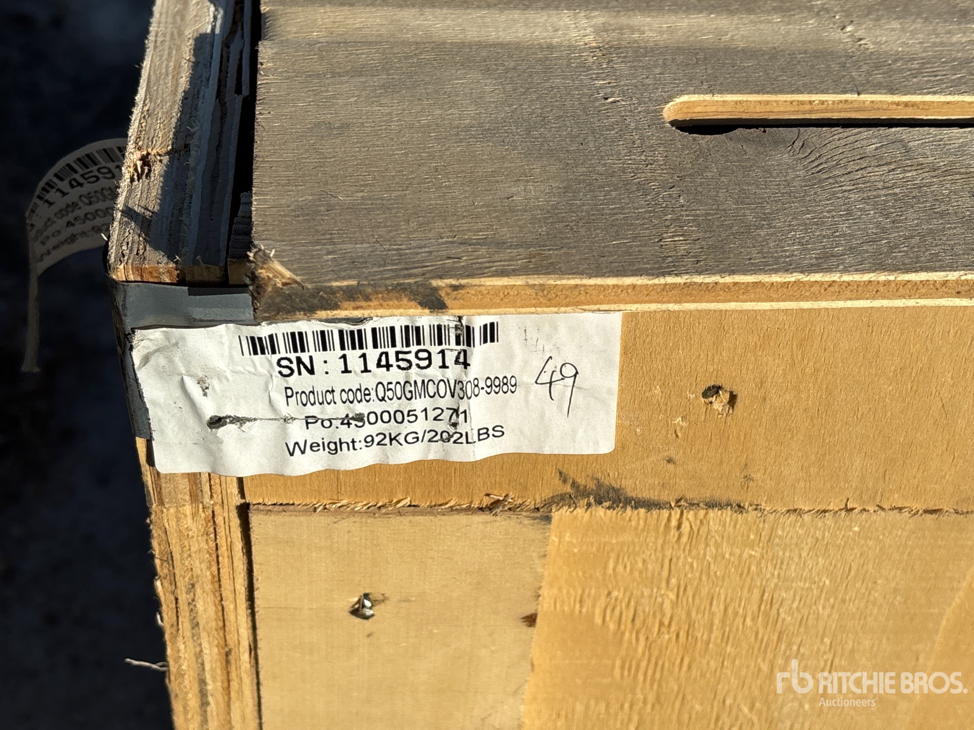 General Appearance with Numéro de série/Numéro d'identification du véhicule automobile