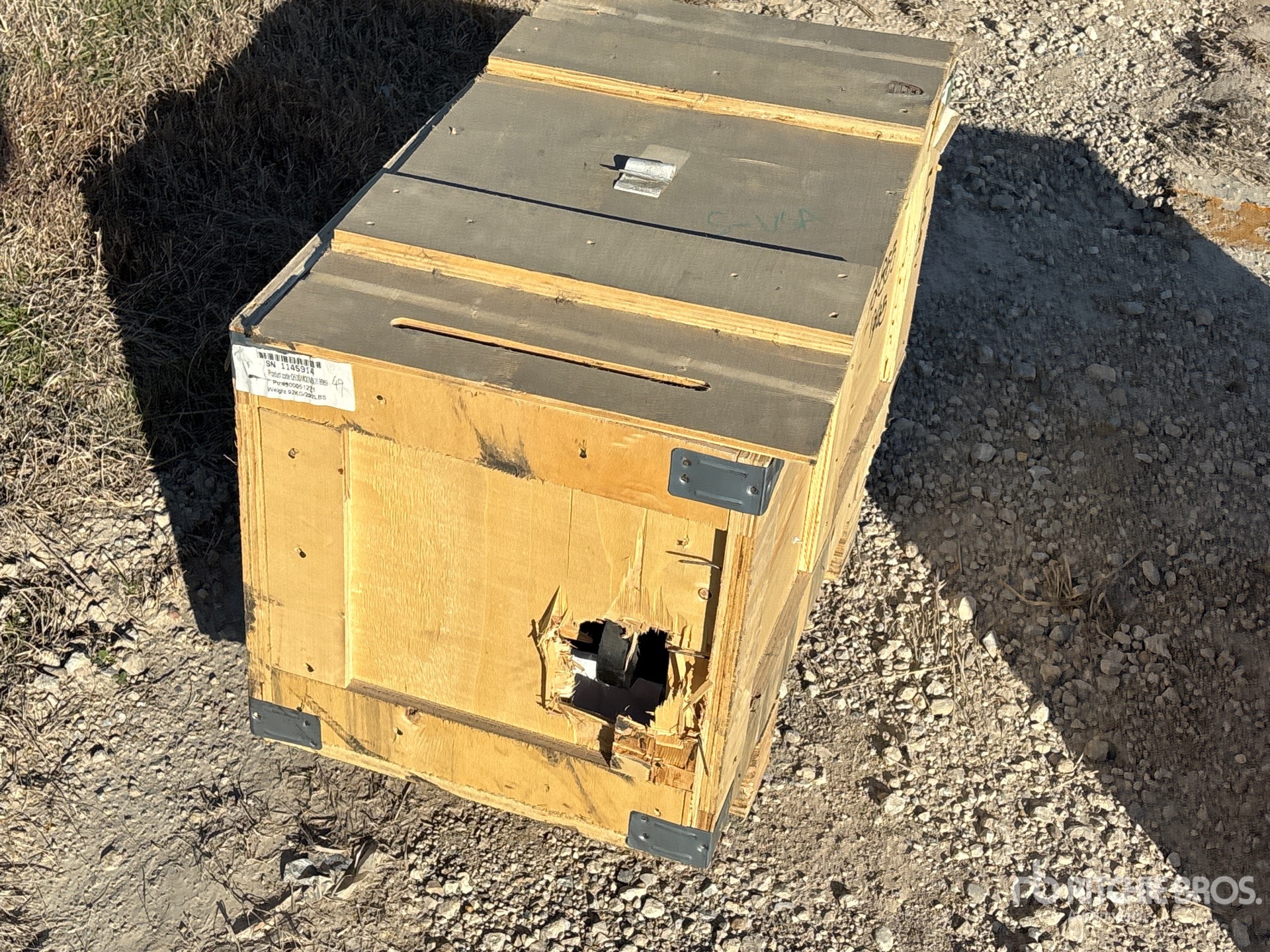 General Appearance with Image, coin avant droit