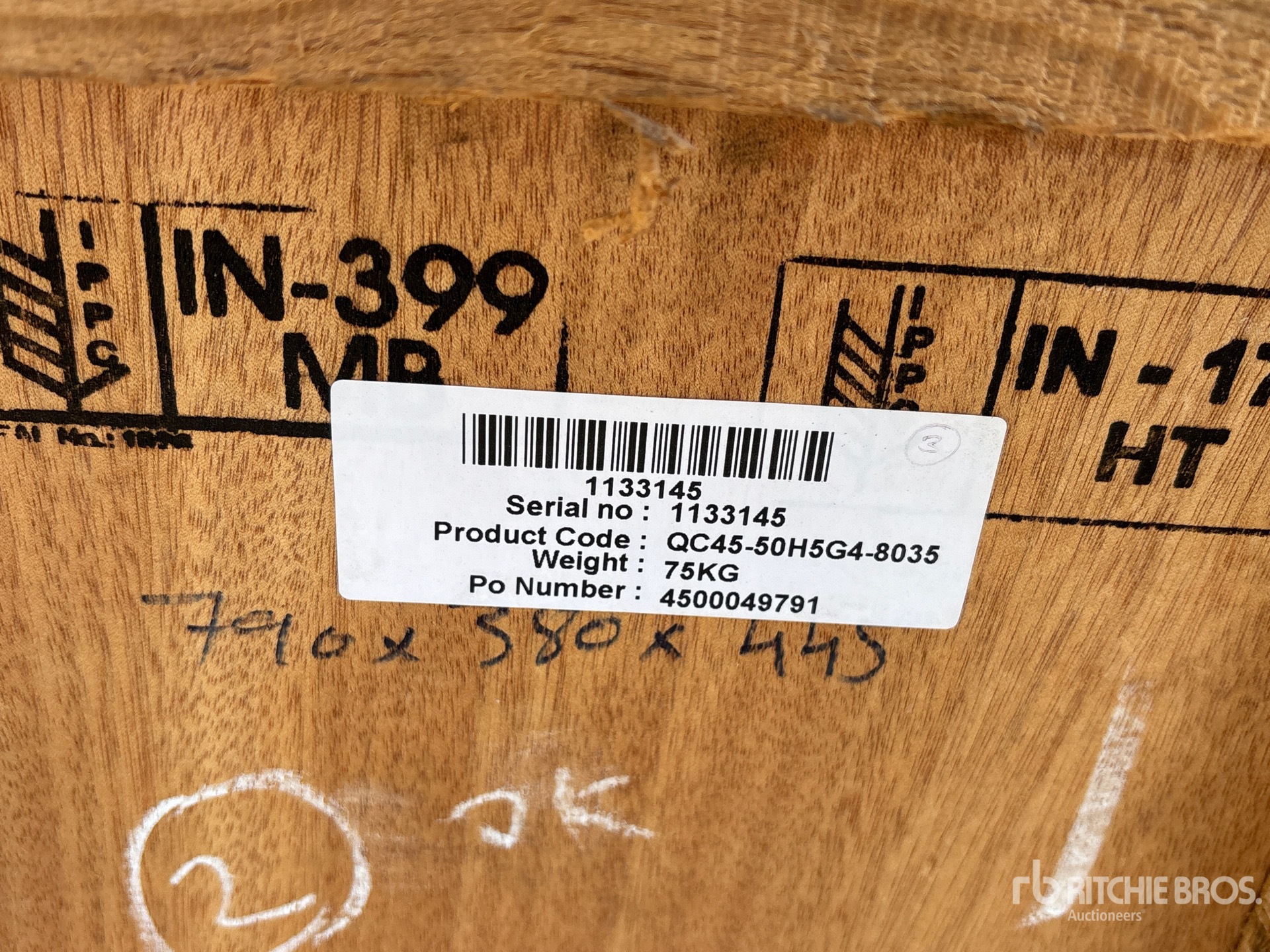 General Appearance with Numero seriale/numero d’identificazione del veicolo (VIN)