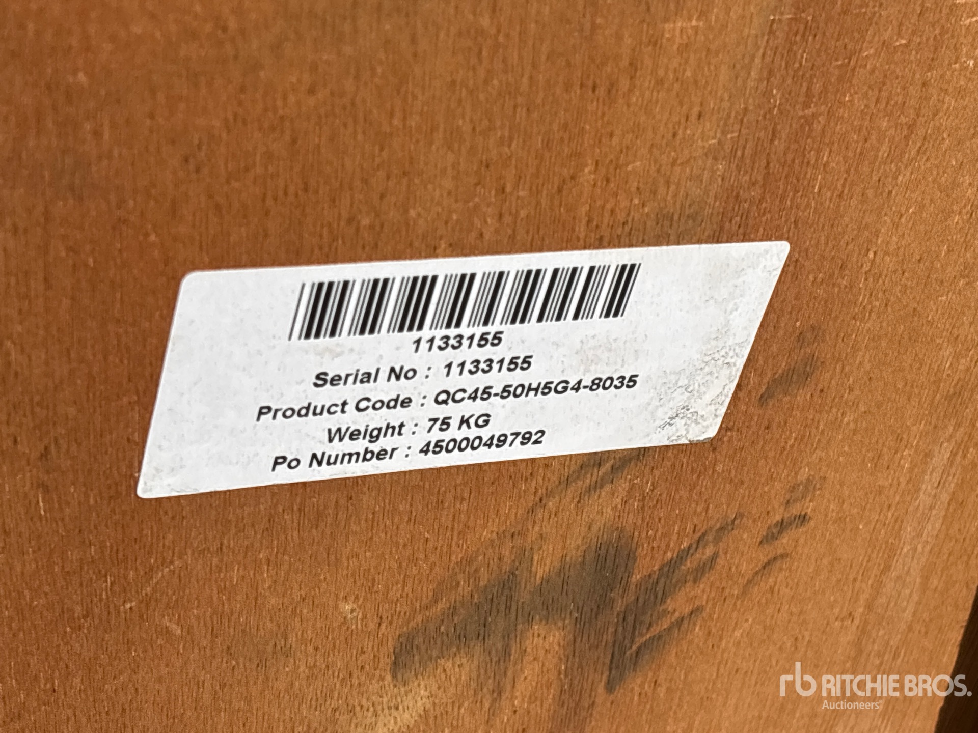 General Appearance with Numero seriale/numero d’identificazione del veicolo (VIN)