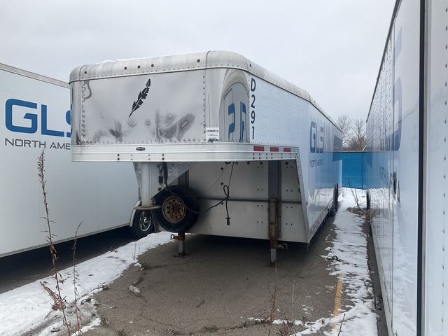2016 Featherlite 4941-0028-std T/A 1 Car Enclosed 32ft gooseneck, 28ft lower portion Car Carrier Trailer