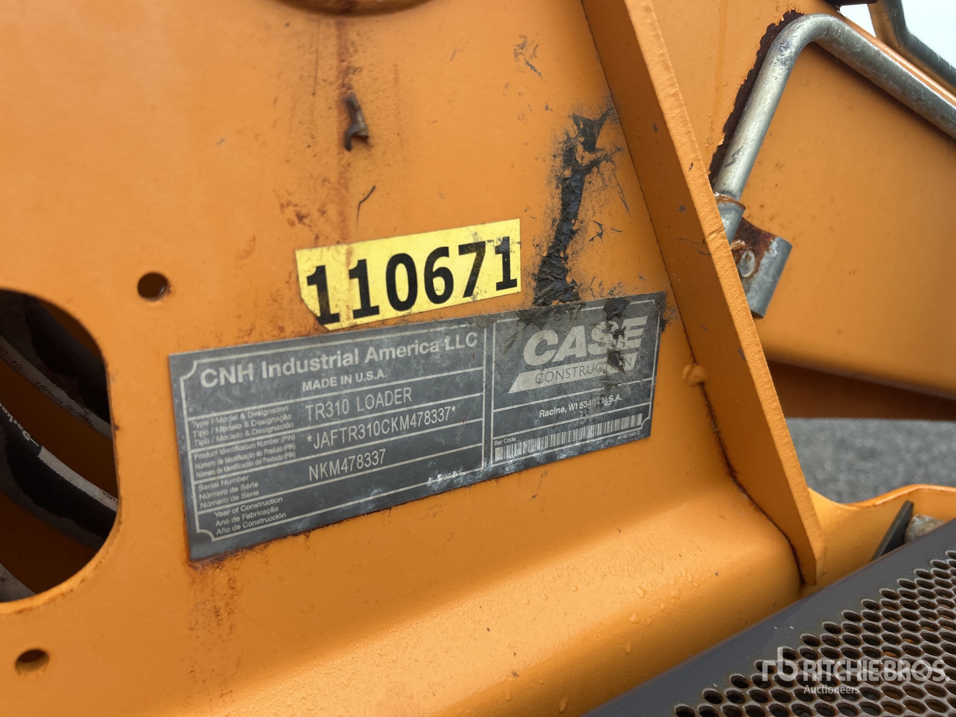 General Appearance with Numéro de série/Numéro d'identification du véhicule automobile