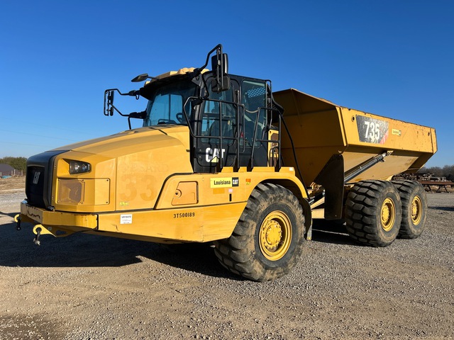 2019 Cat 735 Articulated Dump Truck