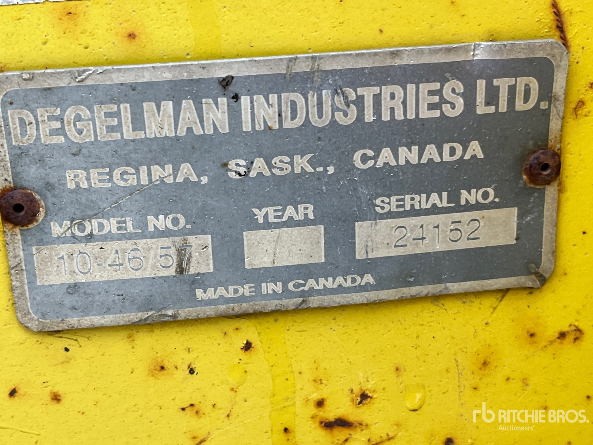 General Appearance with N.º de serie/VIN