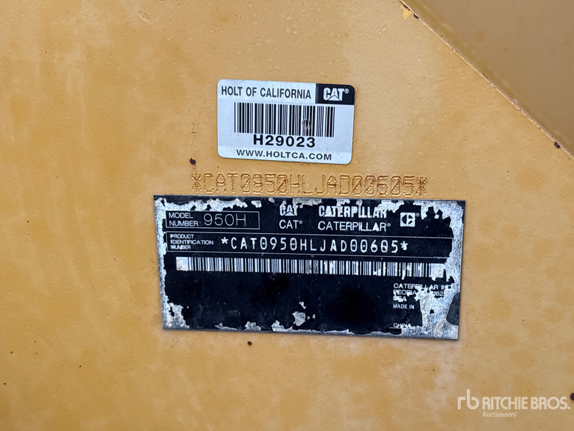 General Appearance with Numer seryjny/numer identyfikacyjny pojazdu