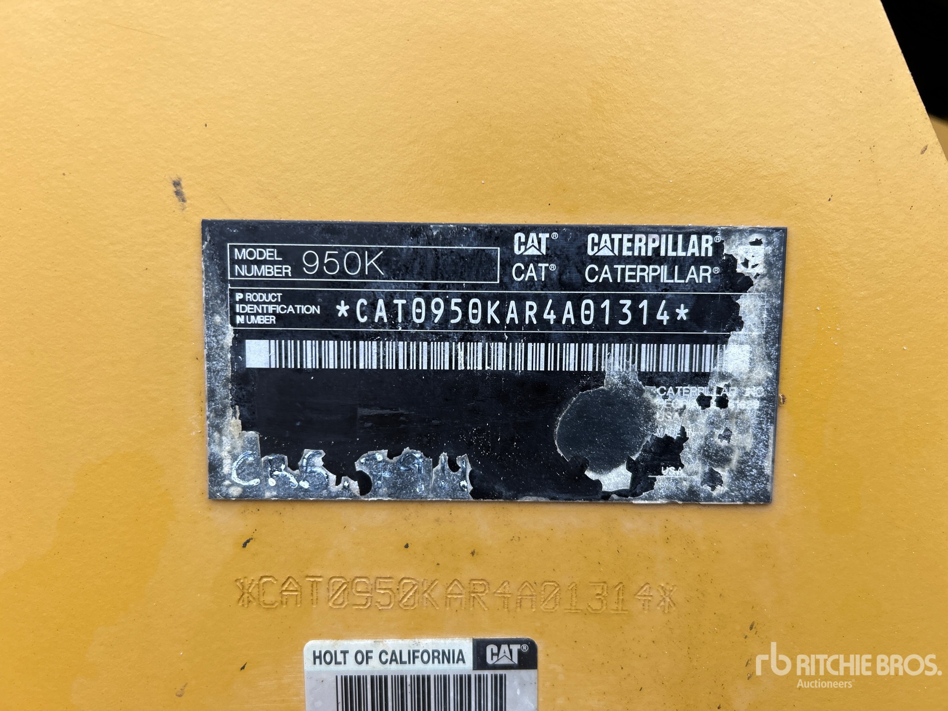 General Appearance with N.º de serie/VIN