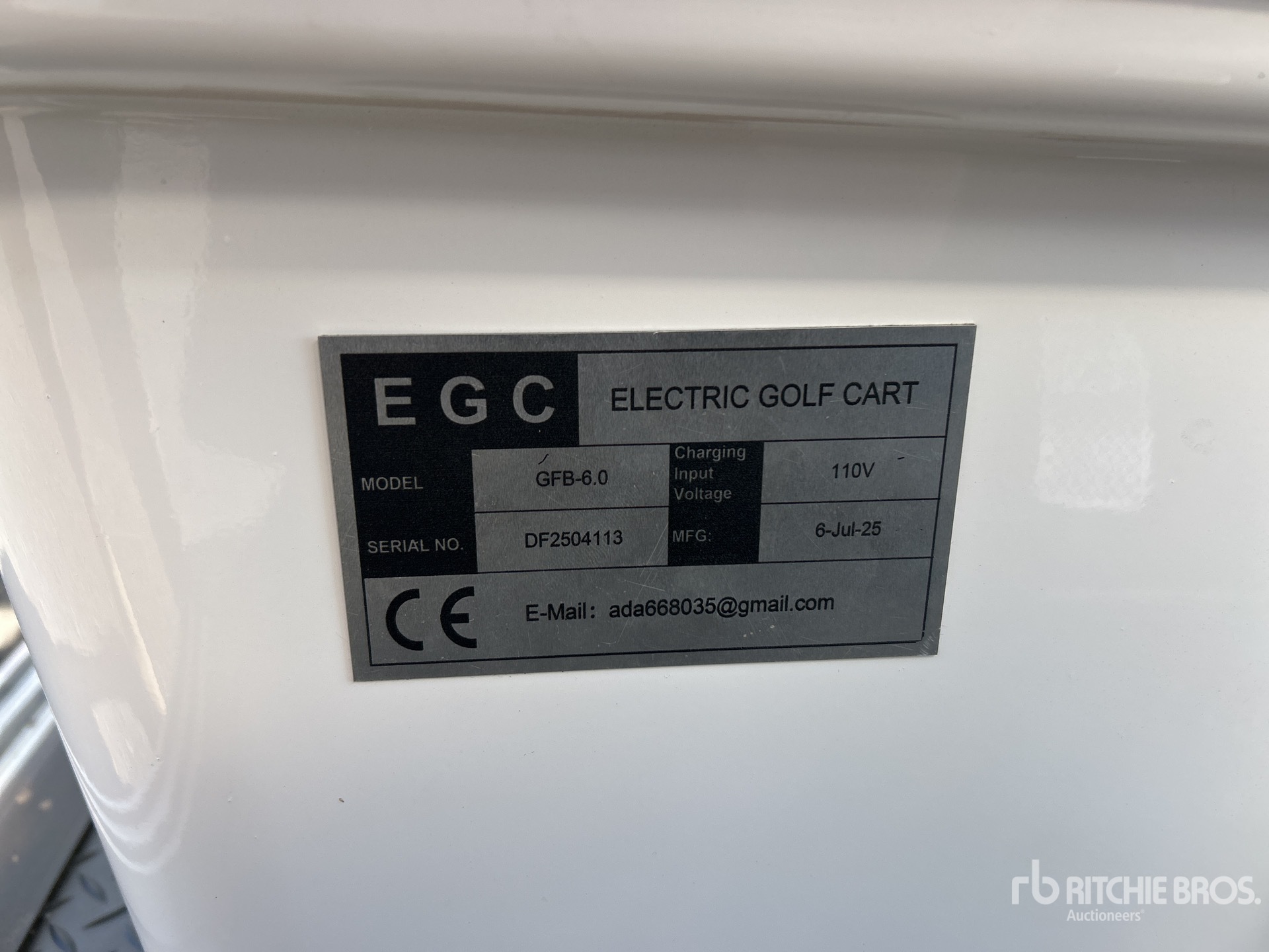 General Appearance with Numero seriale/numero d’identificazione del veicolo (VIN)