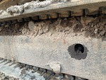 Undercarriage with Right Carrier Rollers