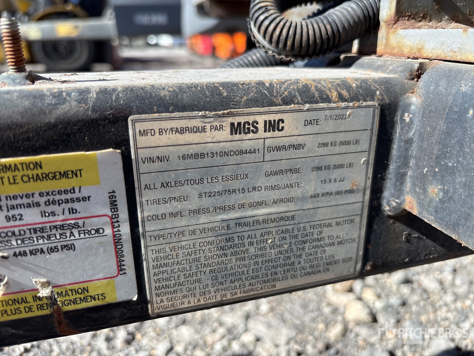 General Appearance with Seriennummer / FIN