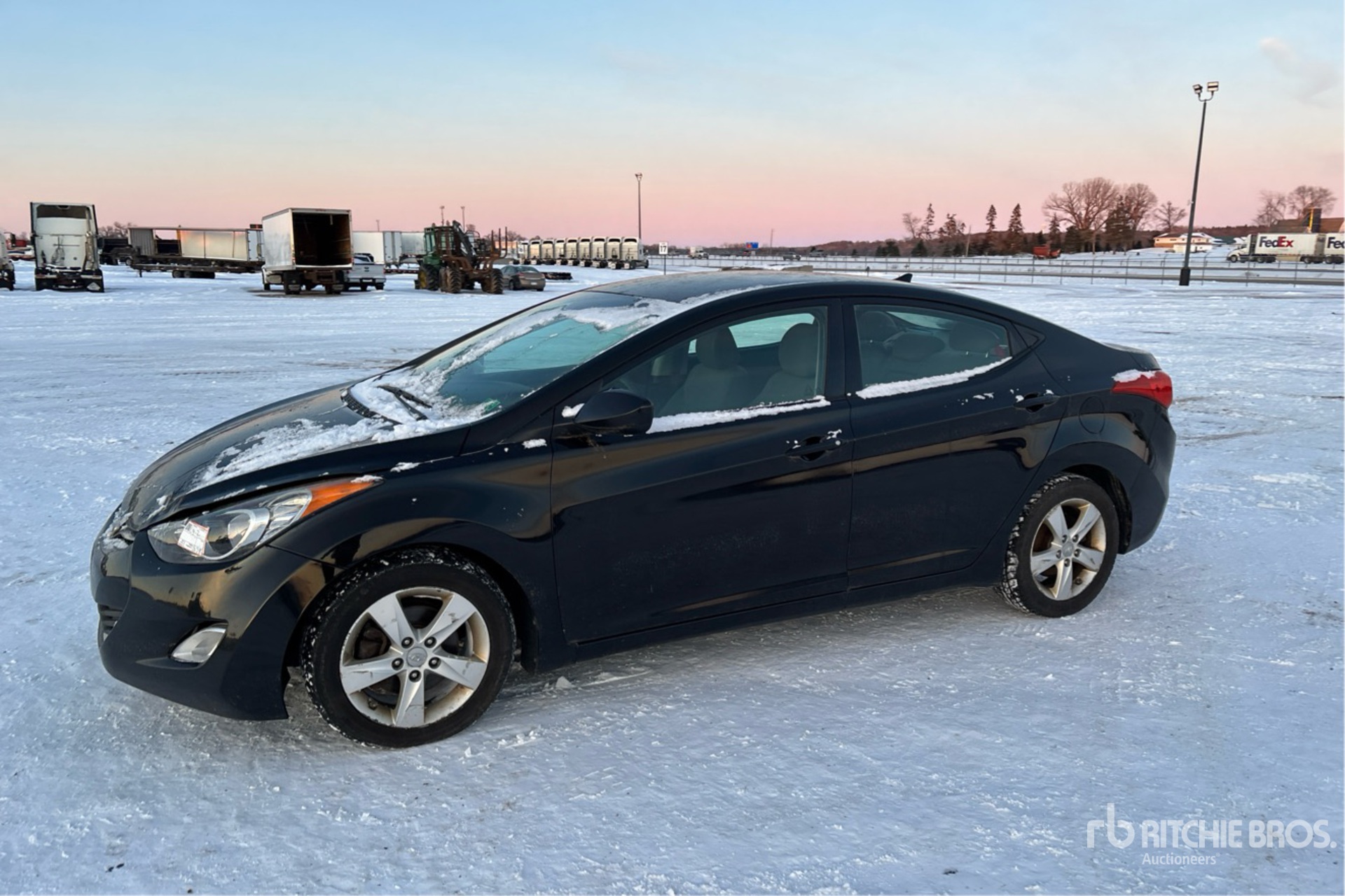 General Appearance with Picture, Left Front Corner