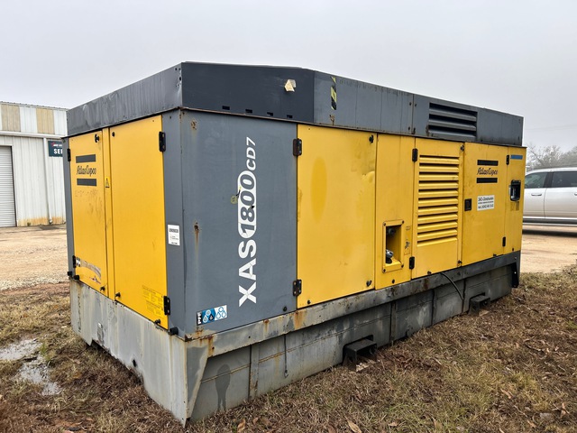2013 Atlas Copco XAS 1800 CD7 EXPORT  1800 cfm Skid-Mounted Air Compressor