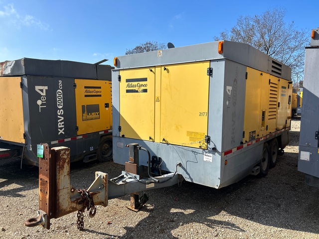 2016 Atlas Copco XRVS 1000 CD7 1000 cfm Mobile Air Compressor