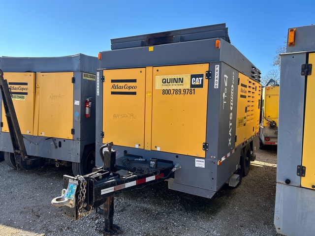 2013 Atlas Copco XATS1050 1050 cfm Mobile Air Compressor