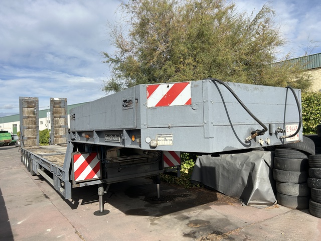 1992 Goldhofer STZ-L4-44 40 ton Quad/A - 15.8 m Extendable Low Loader