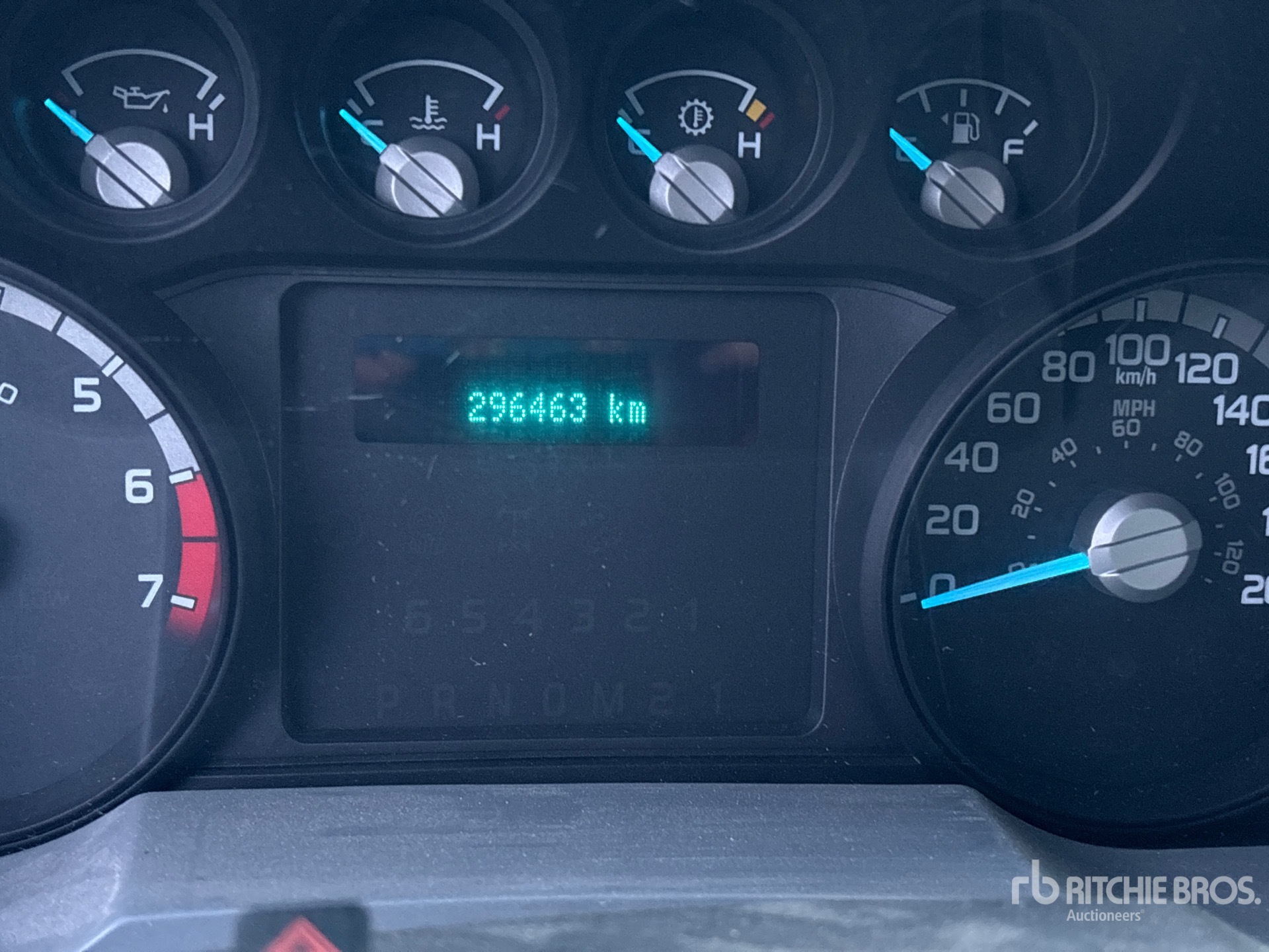 General Appearance with Hour Meter / Odometer