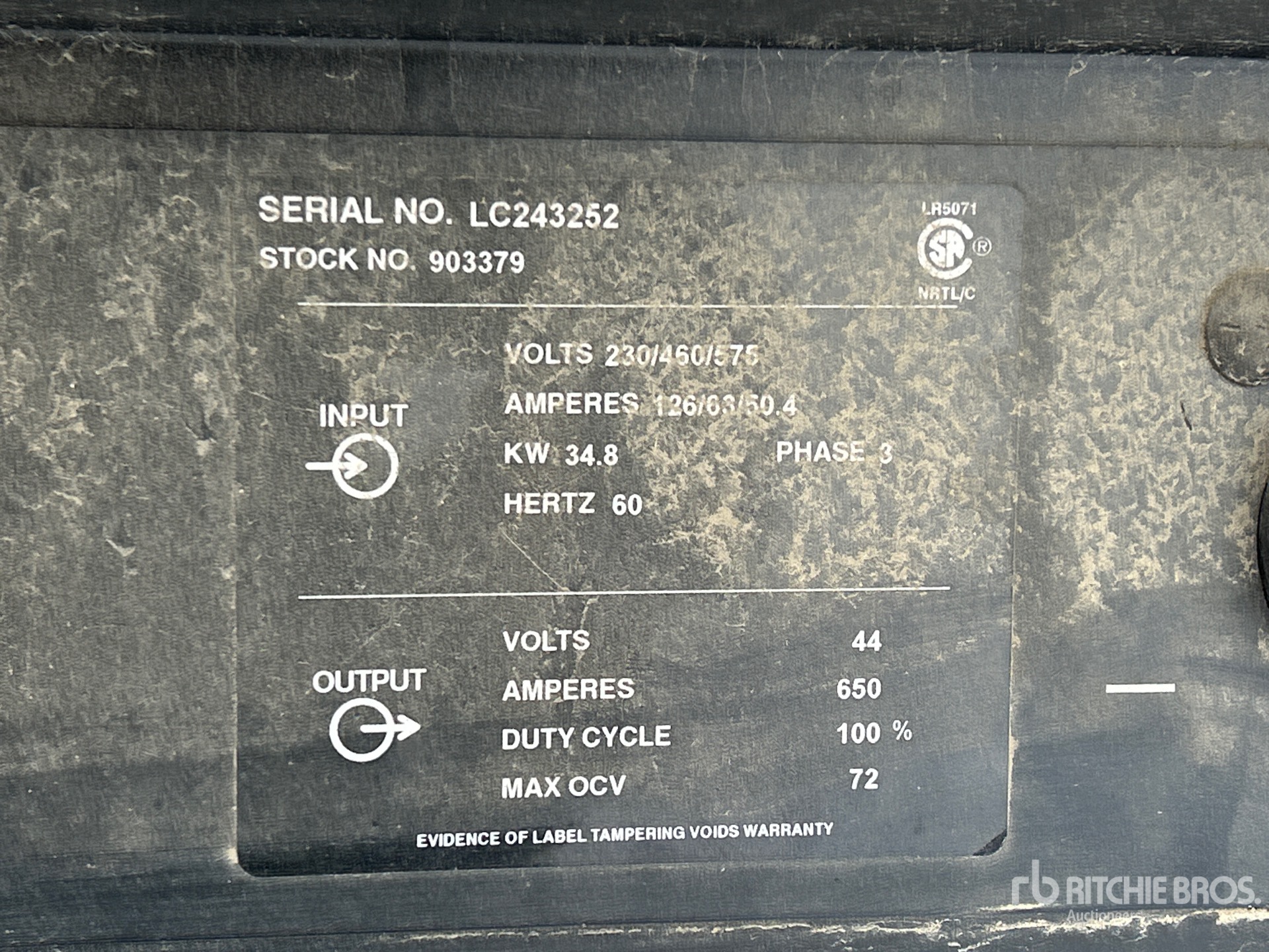 General Appearance with Numéro de série/Numéro d'identification du véhicule automobile