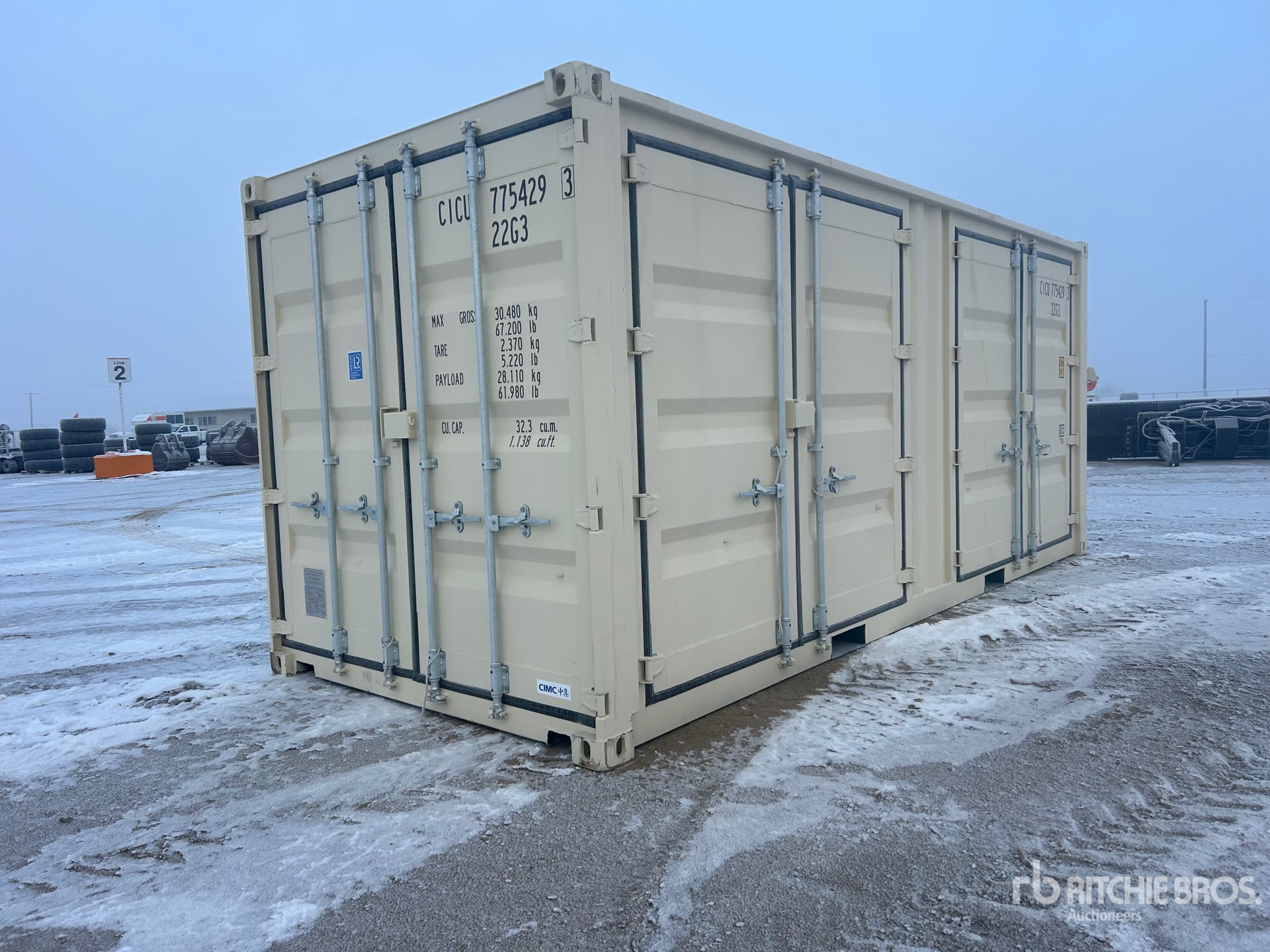 General Appearance with Picture, Left Front Corner