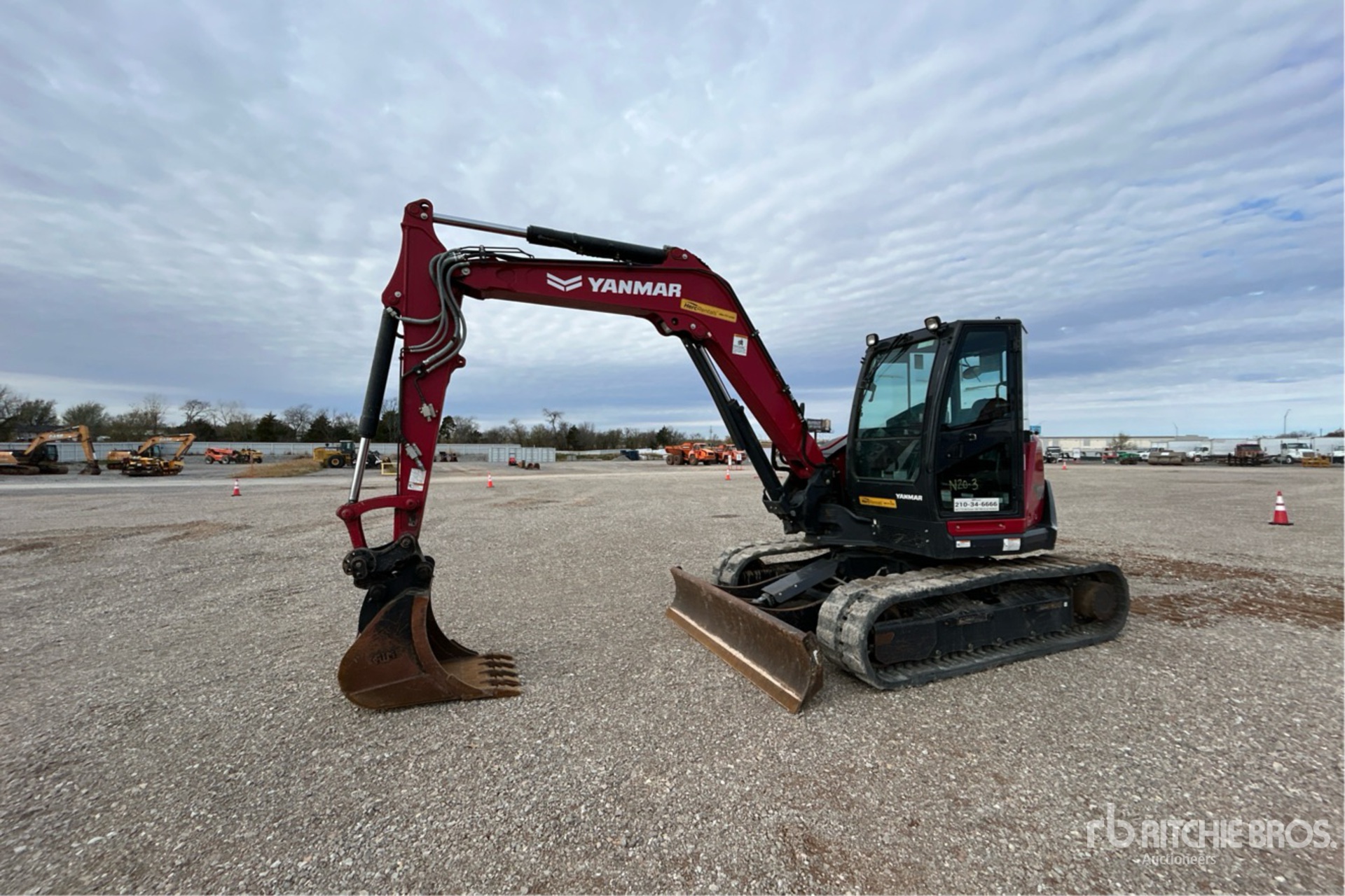 General Appearance with Picture, Left Front Corner