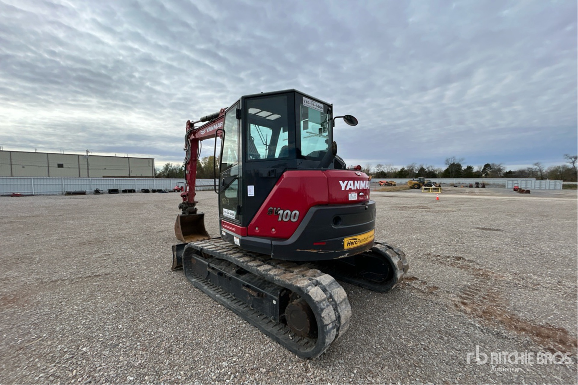 General Appearance with Picture, Left Rear Corner