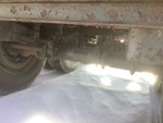 Trailer Chassis with Axle Condition