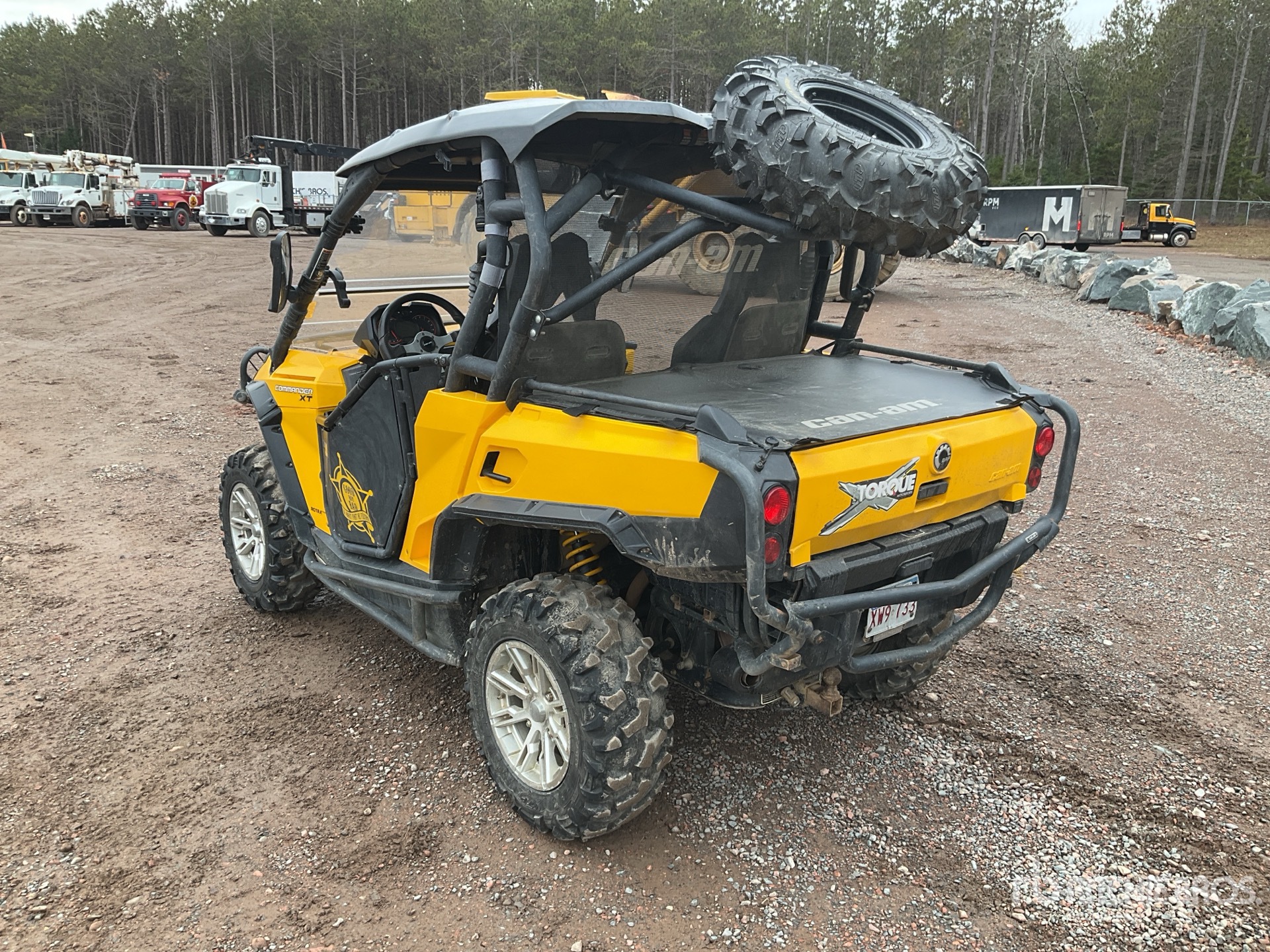 General Appearance with Picture, Left Rear Corner