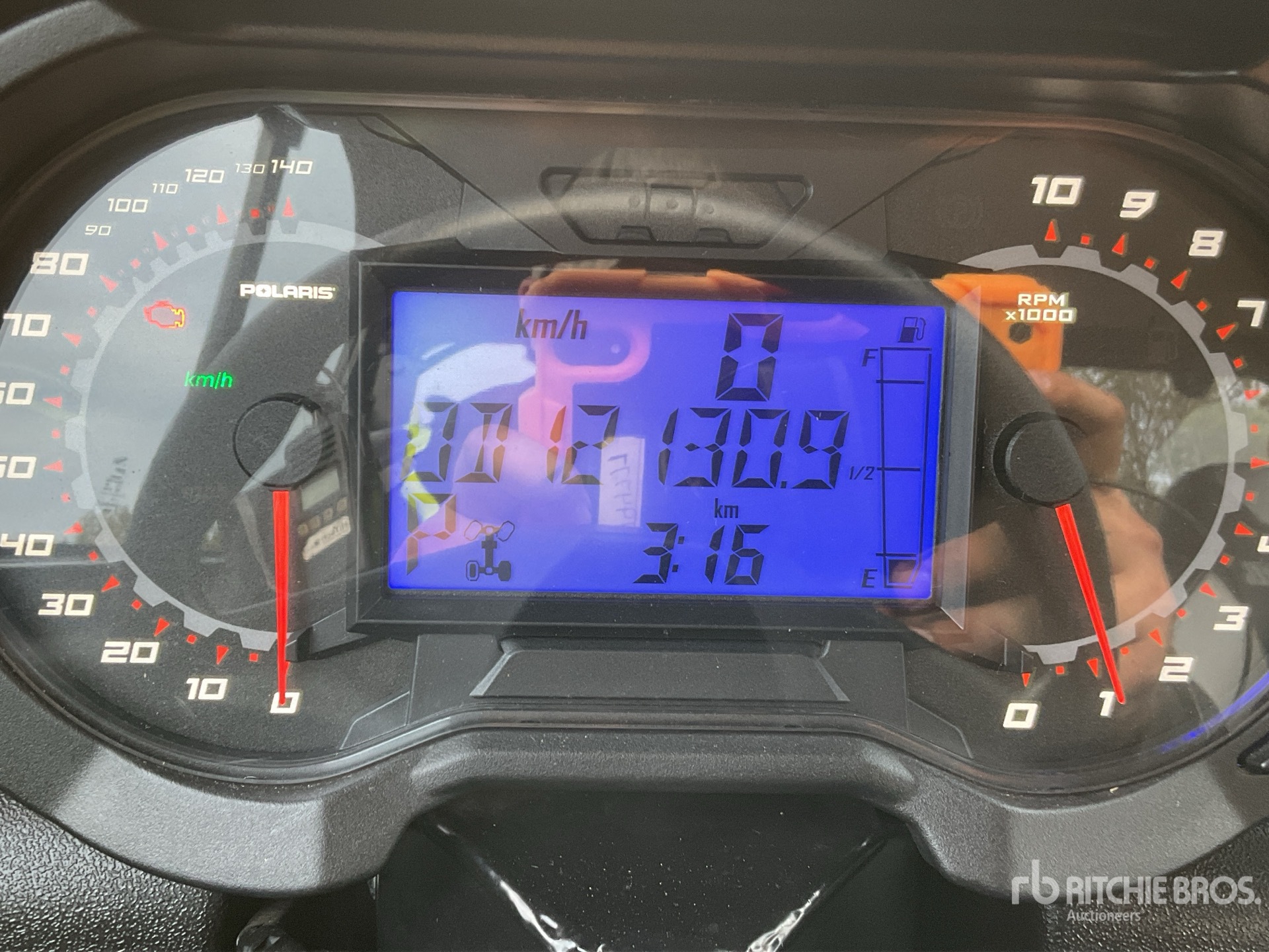 General Appearance with Hour Meter / Odometer