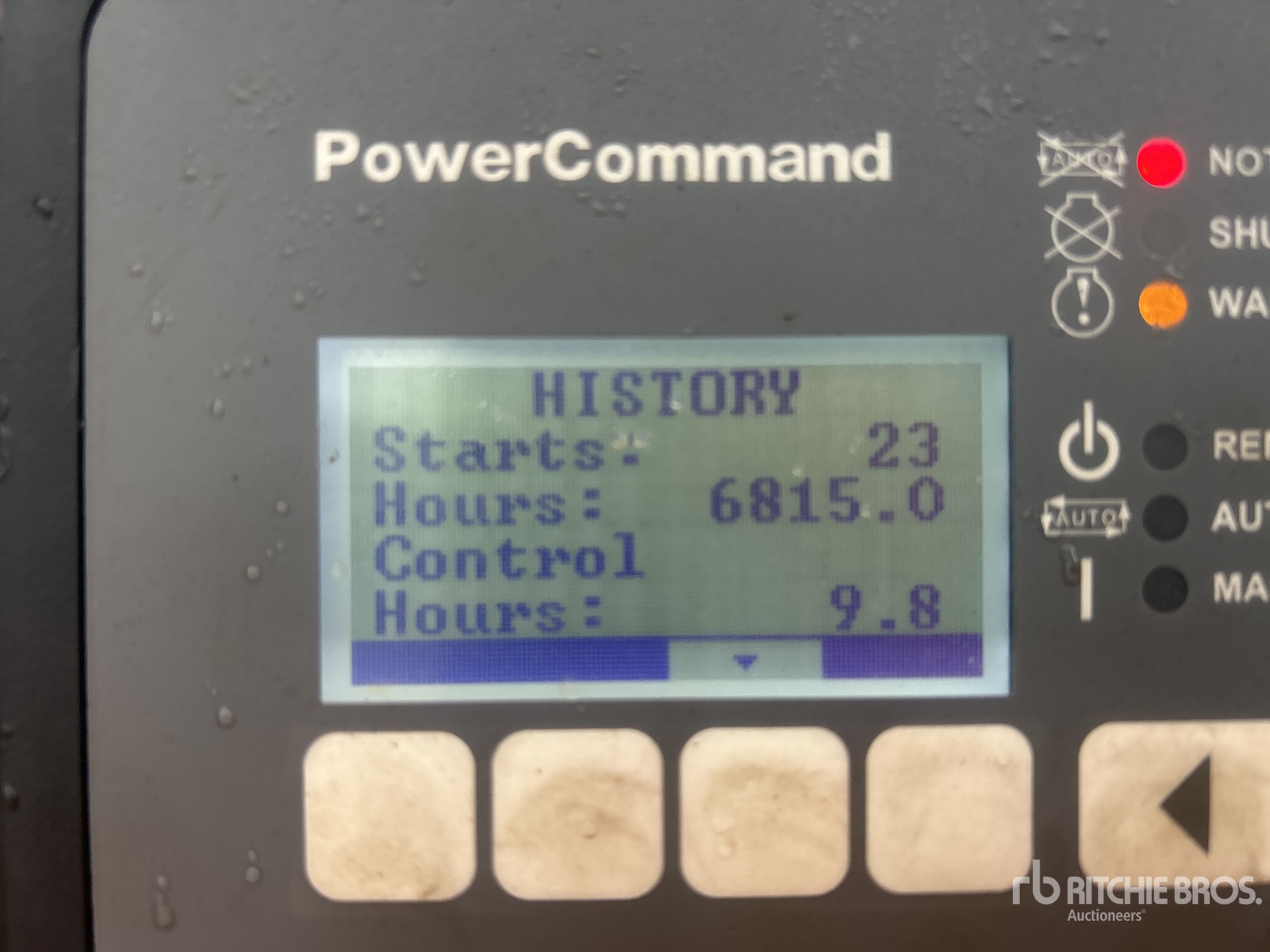 Aspect général with Compteur horaire / compteur kilométrique