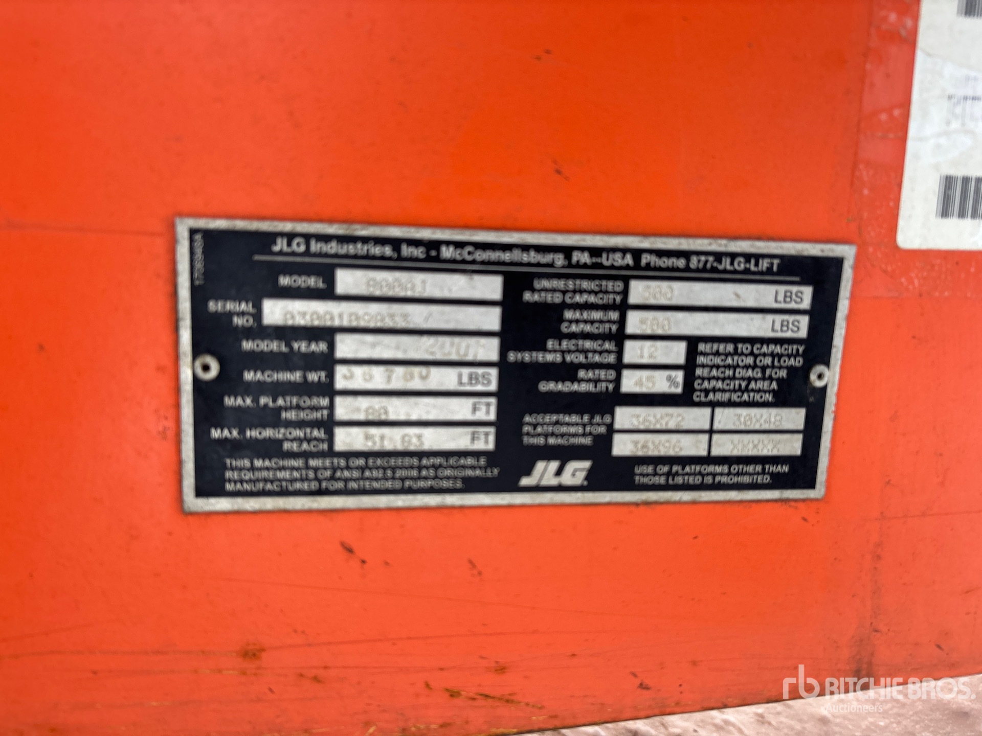 General Appearance with Numéro de série/Numéro d'identification du véhicule automobile