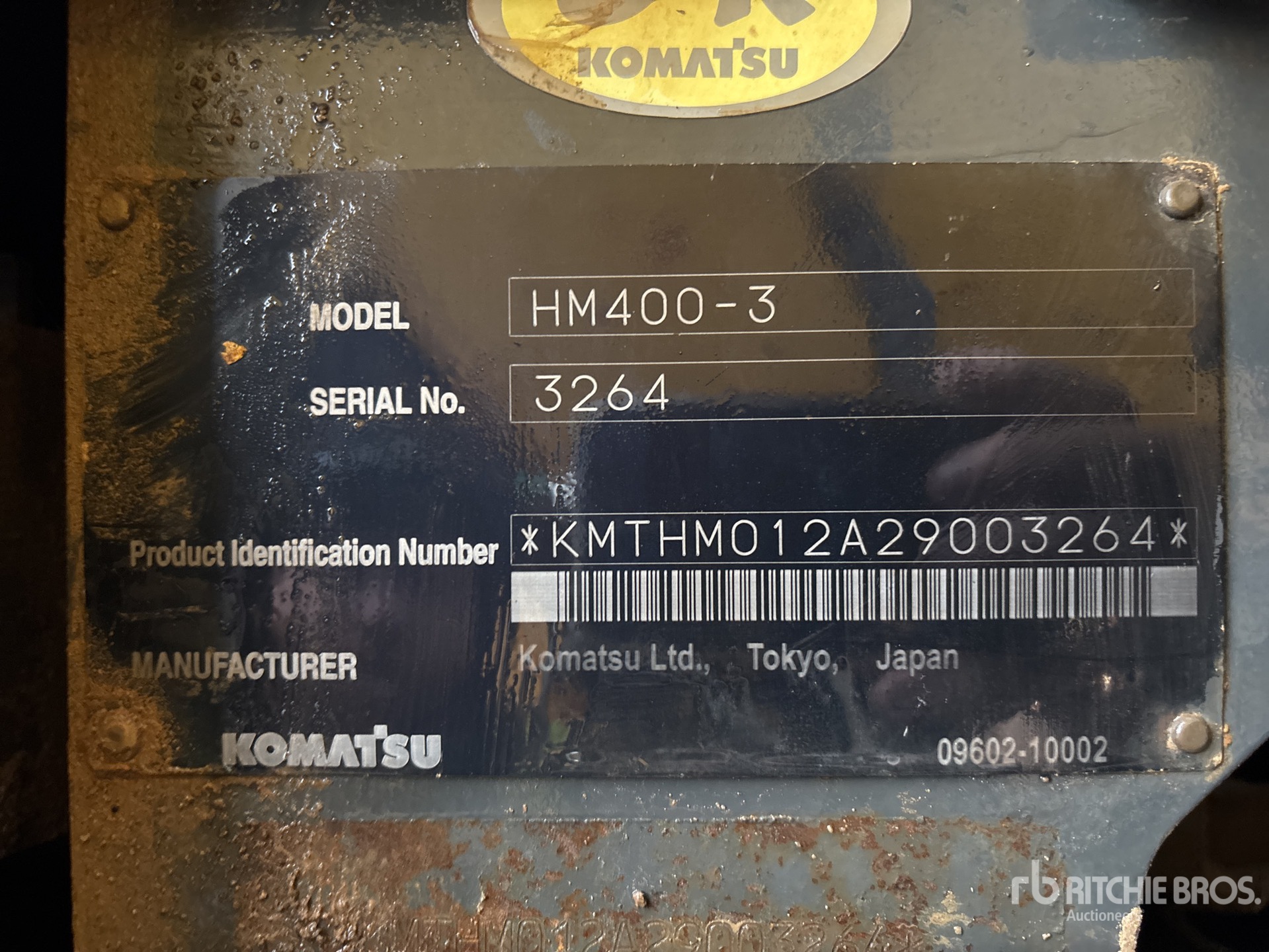 General Appearance with Numéro de série/Numéro d'identification du véhicule automobile