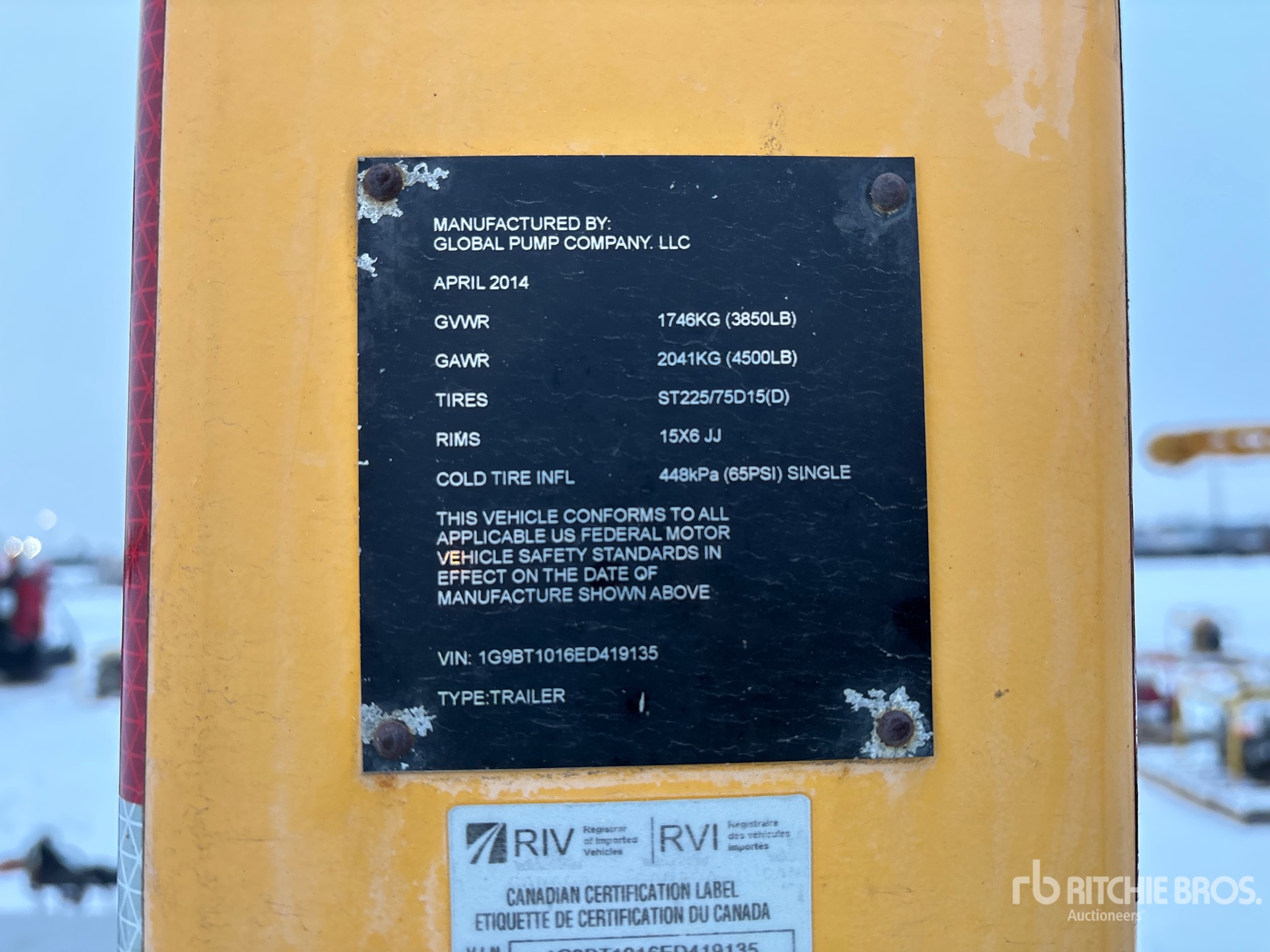 General Appearance with Numer seryjny/numer identyfikacyjny pojazdu