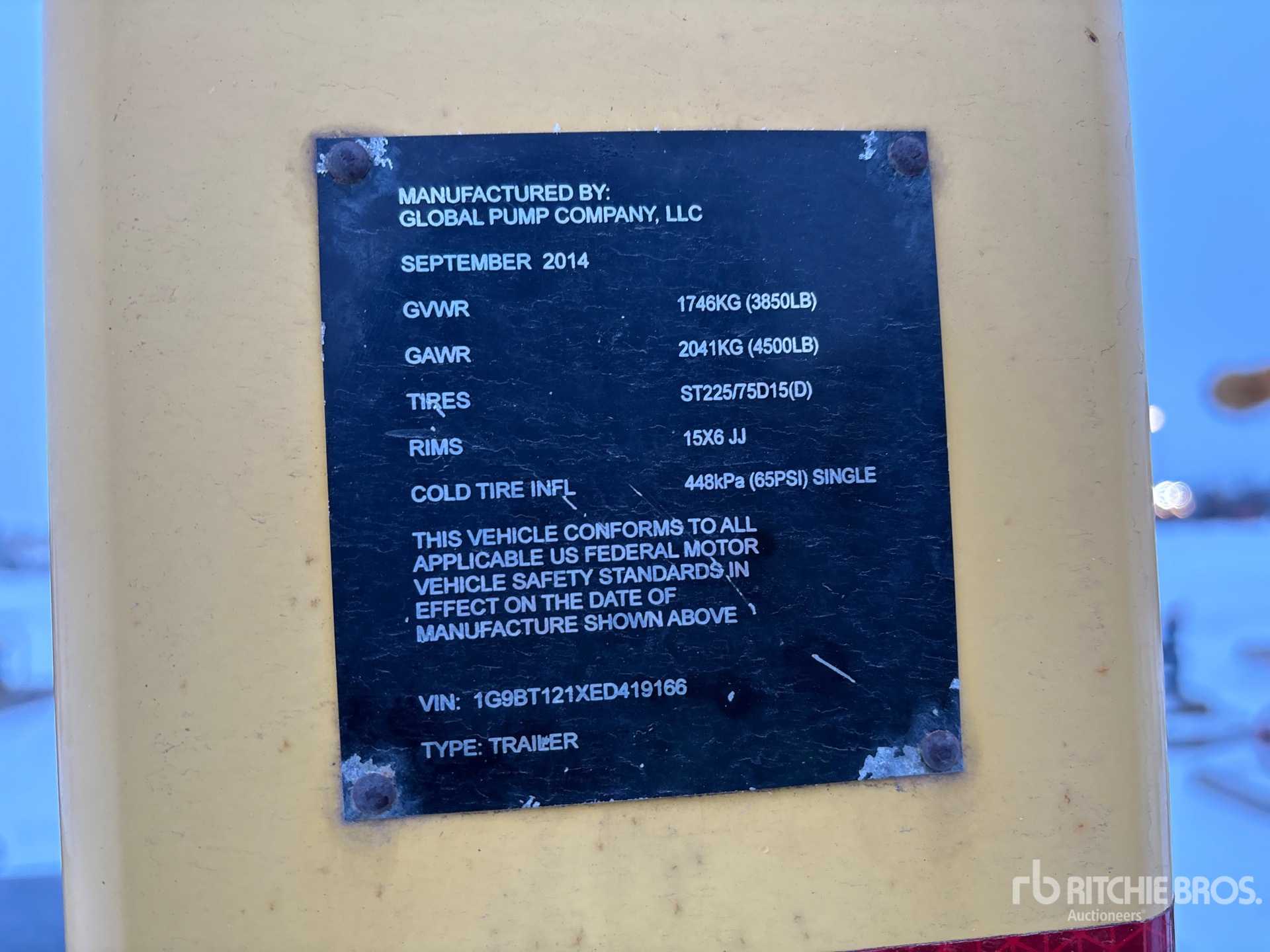 General Appearance with Numer seryjny/numer identyfikacyjny pojazdu