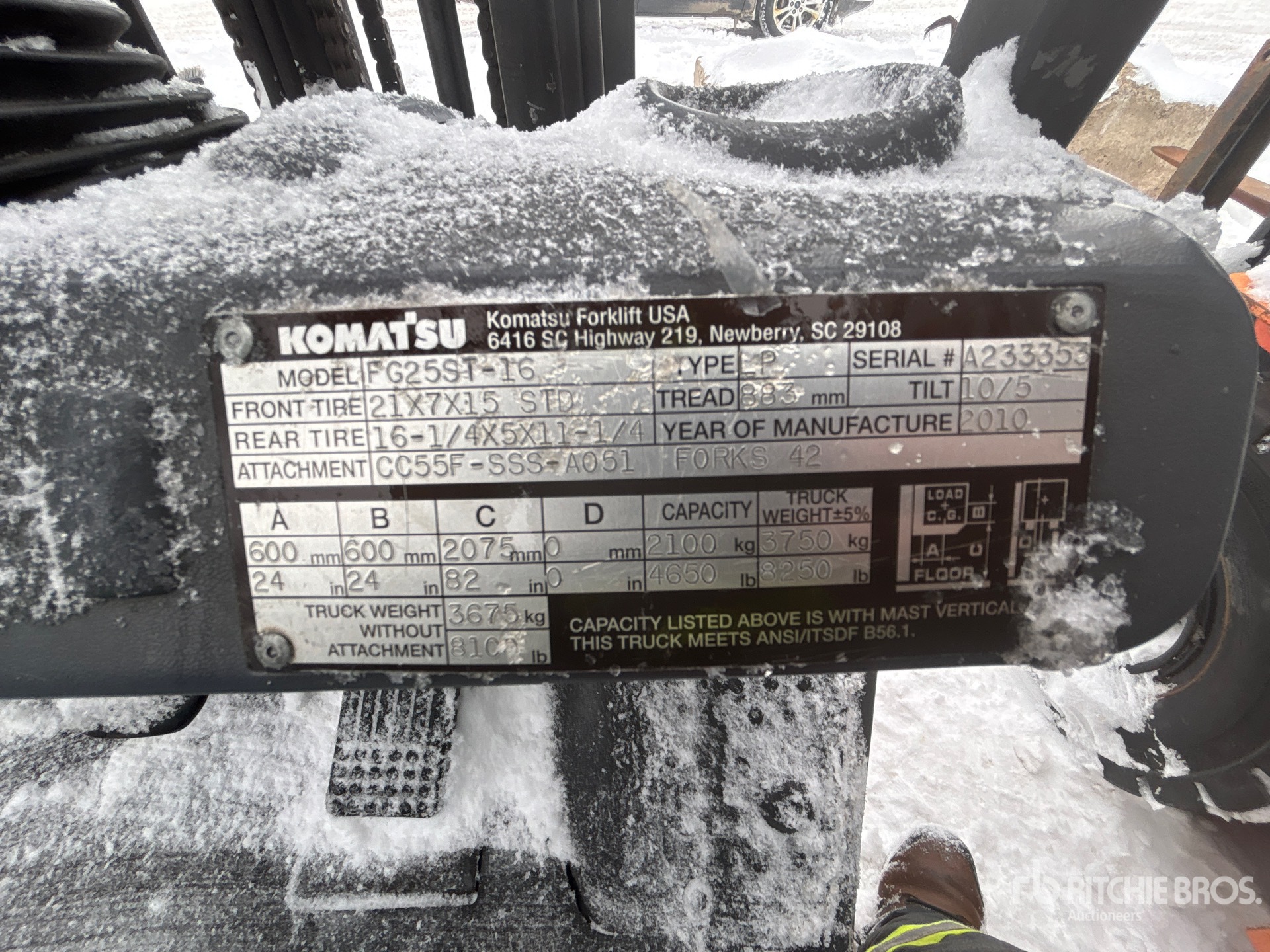 General Appearance with Numer seryjny/numer identyfikacyjny pojazdu