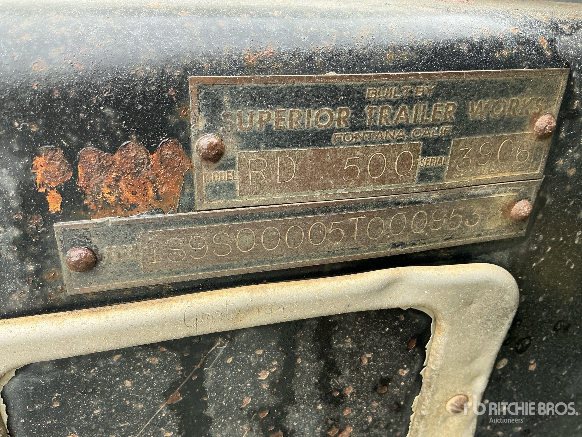 General Appearance with Numer seryjny/numer identyfikacyjny pojazdu