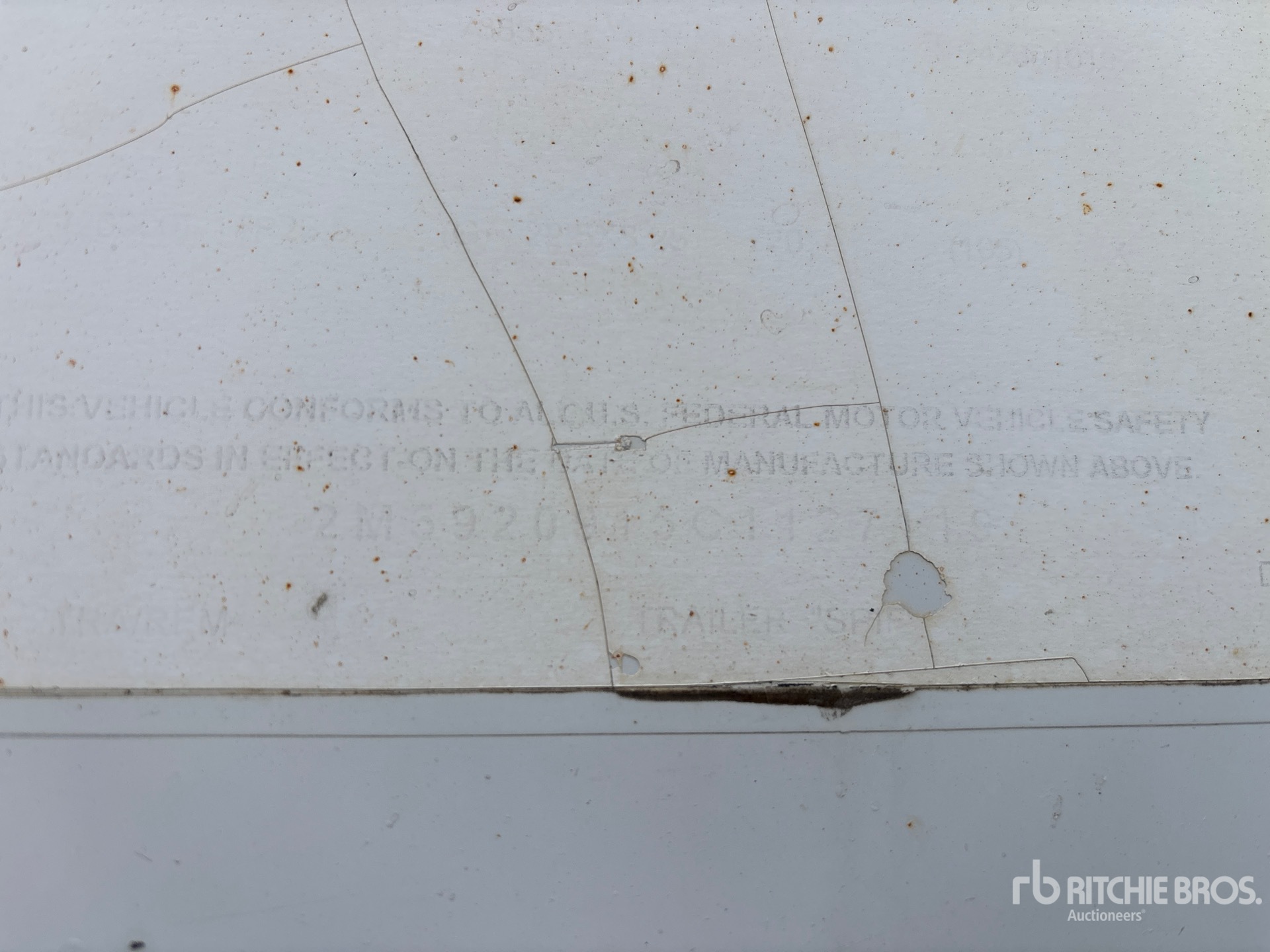 General Appearance with N.º de serie/VIN