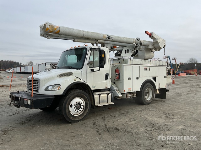 2014 Freightliner M2 106 Altec L42m 42 Ft On 4x2 Bucket Truck