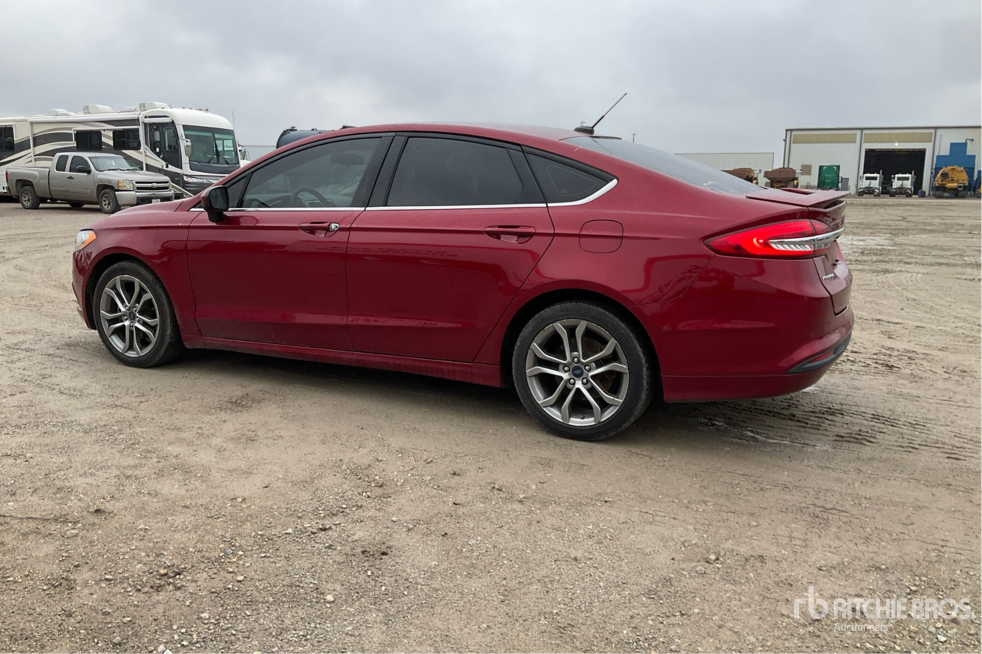 General Appearance with Picture, Left Rear Corner