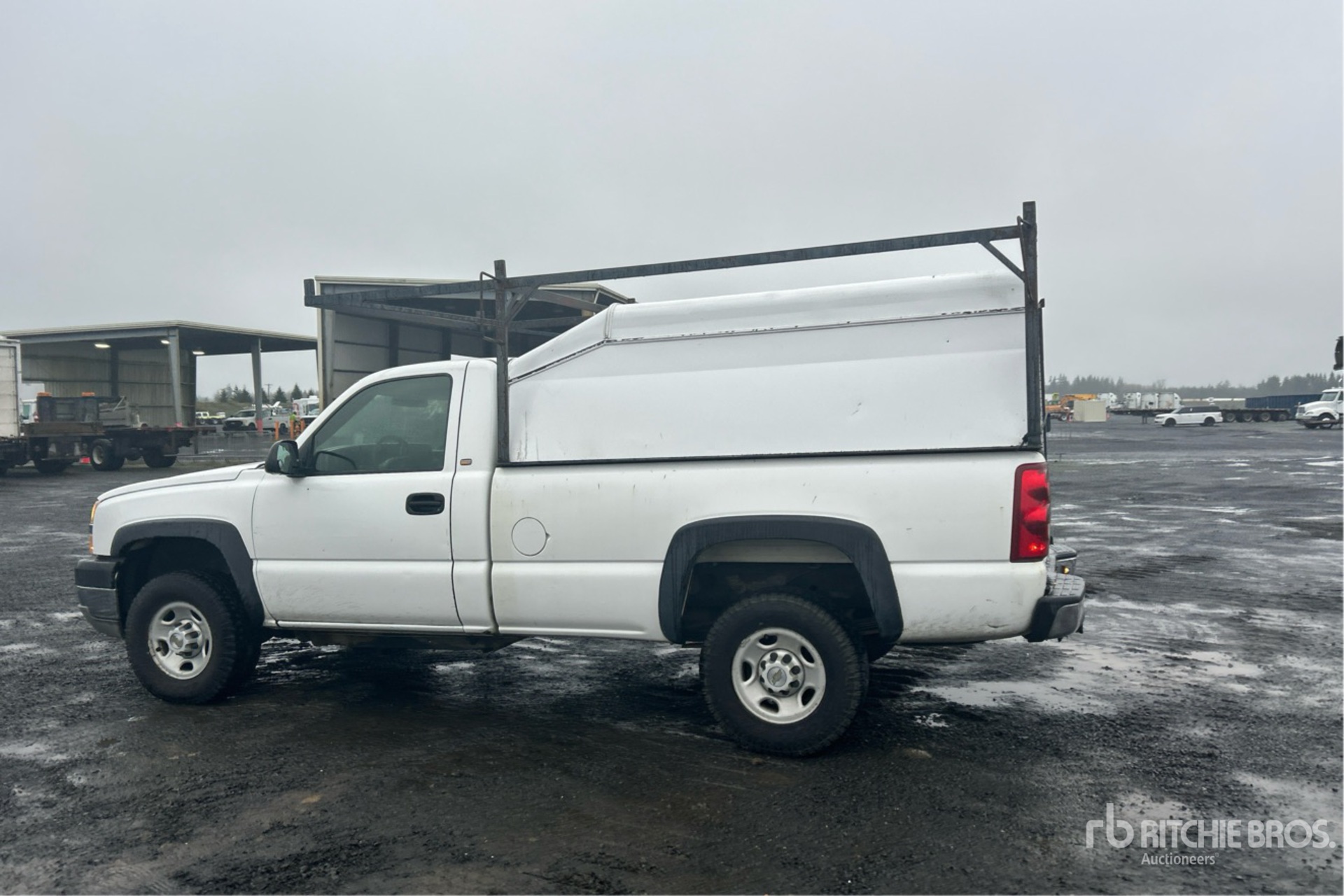 General Appearance with Picture, Left Rear Corner