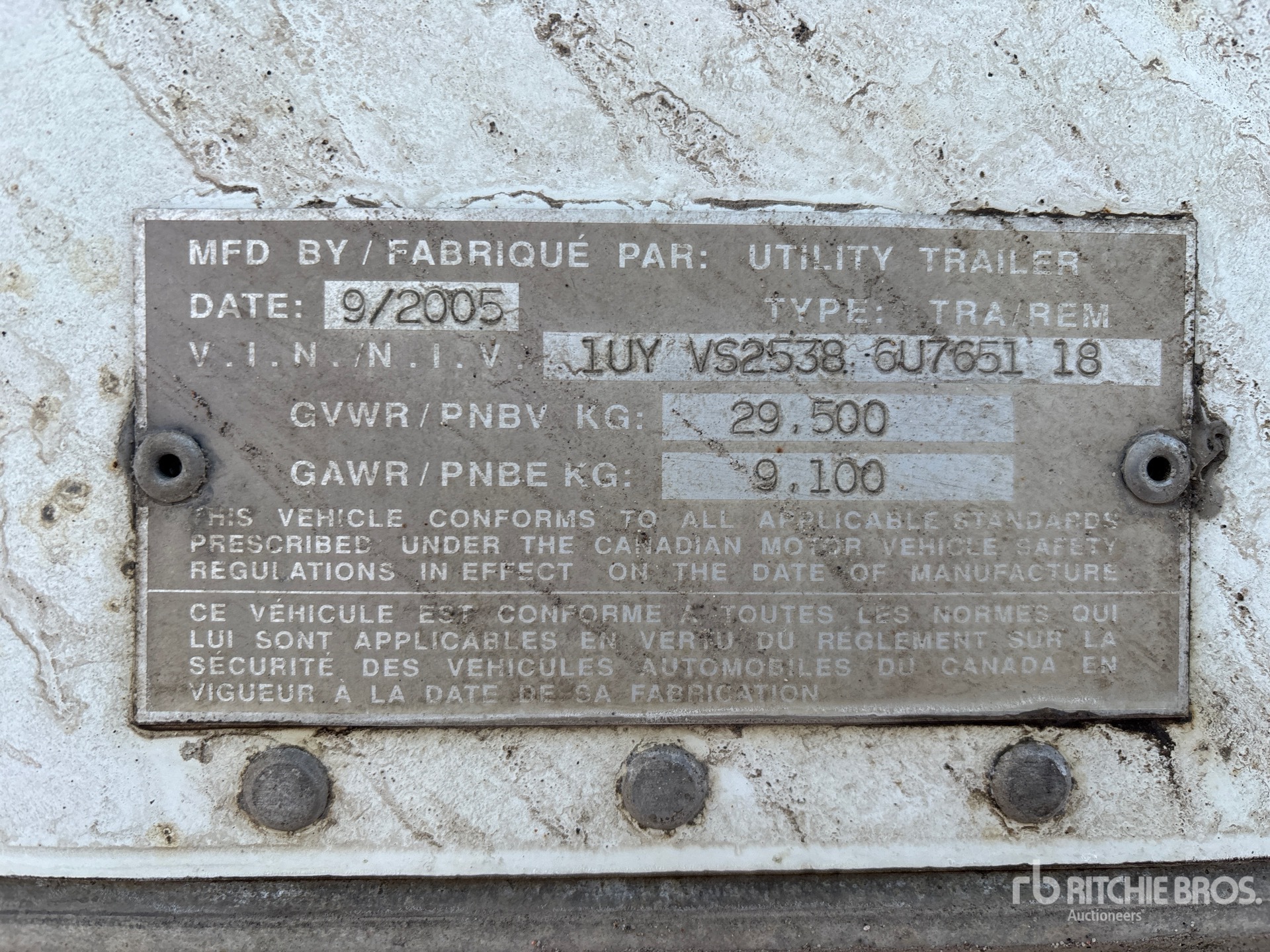 General Appearance with Seriennummer / FIN